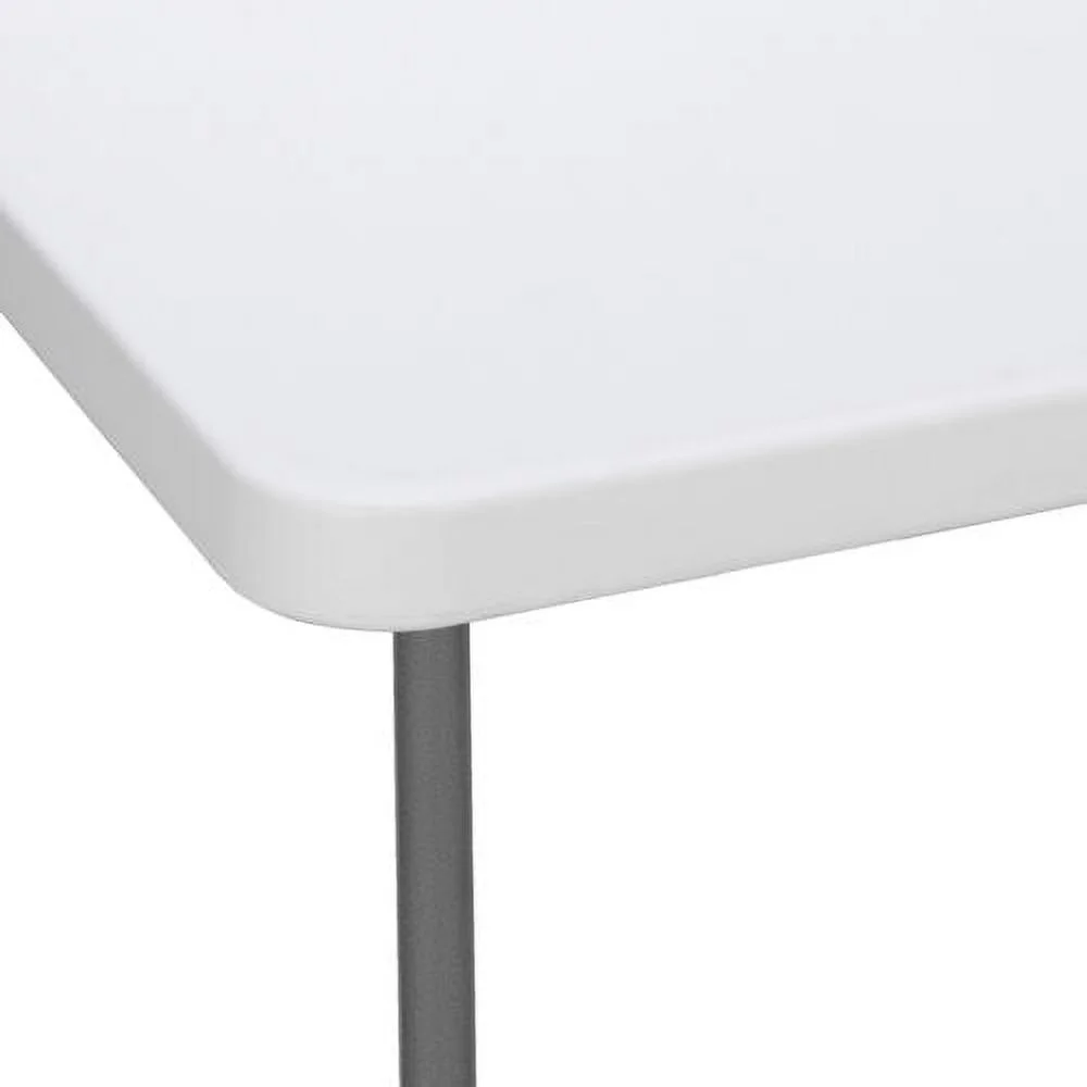 HXYHJ 3/4/6/8 FT Plastic Folding Tables - Ultra - Portable, Durable for Indoor & Outdoor Use - Ideal for Picnics, Camping, Parties and More-6 FT - Image 9