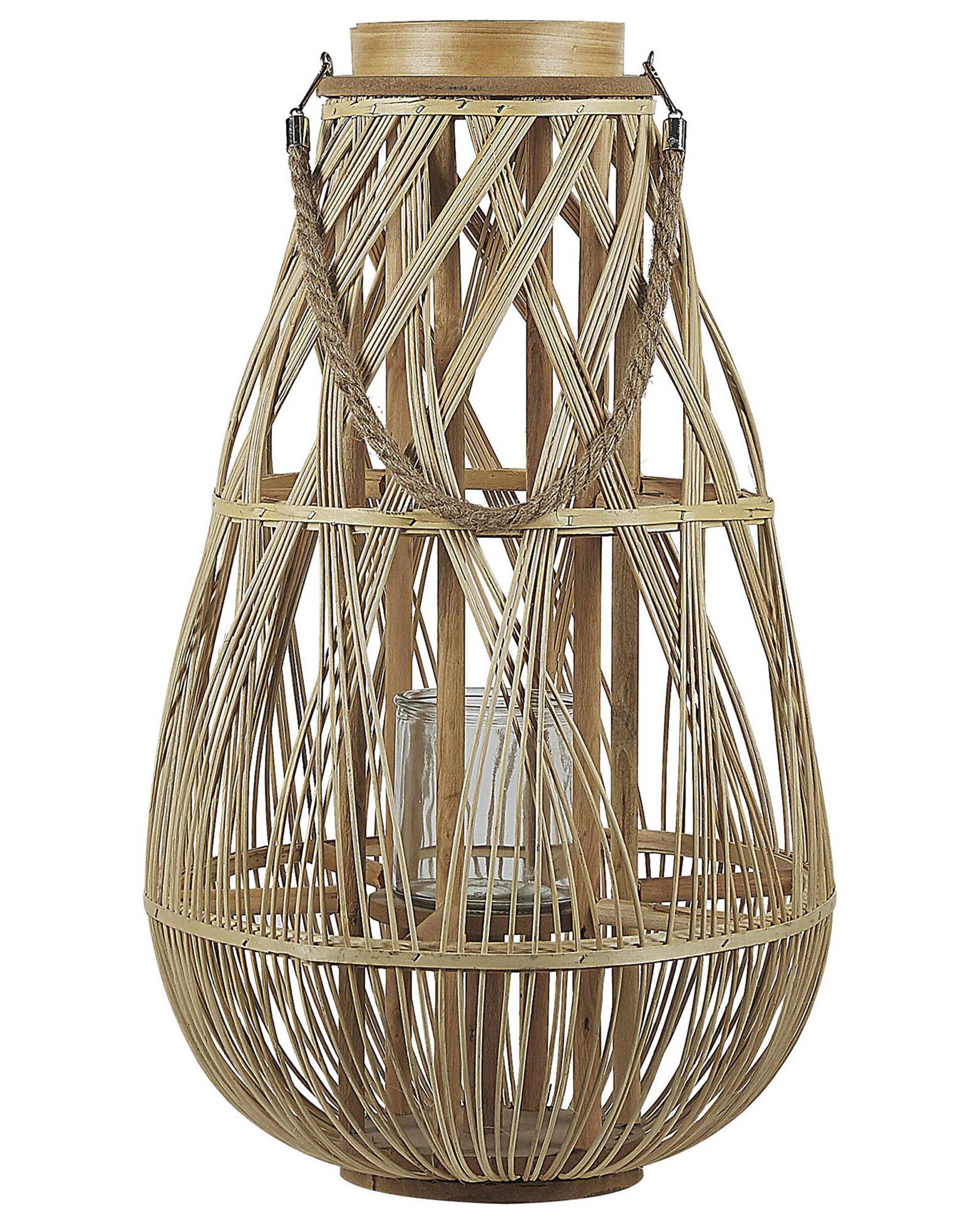 Lantern TONGA Bamboo 56 cm Natural