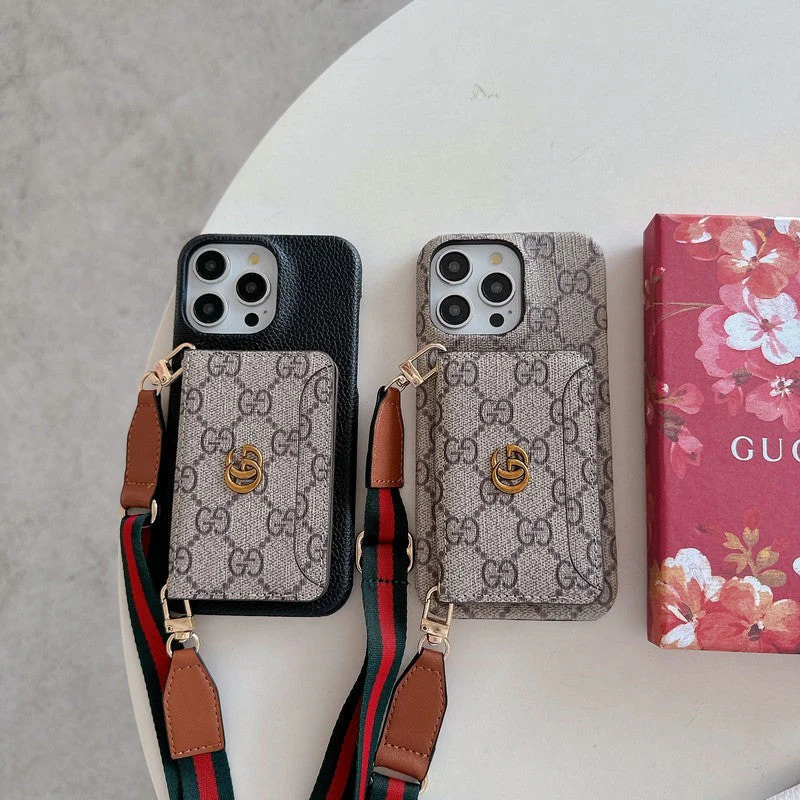 GG Card Bag Crossbody Classic iPhone Case - Wholesale & Influencer