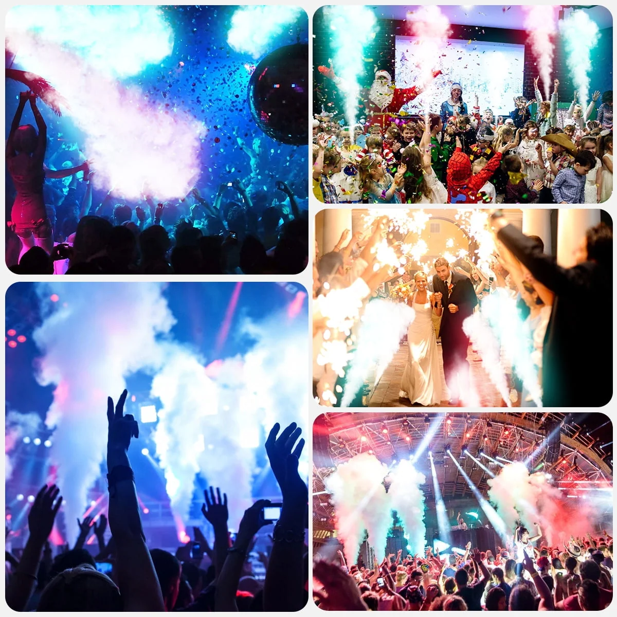 Fog Machine, Smoke Machine with Wireless Remote Control, Auto Mode 6000CFM Fog, Perfect for Wedding, Halloween, Party and Stage Effect - Image 5 Fog Machine, Smoke Machine with Wireless Remote Control, Auto Mode 6000CFM Fog, Perfect for Wedding, Halloween, Party and Stage Effect - Image 5