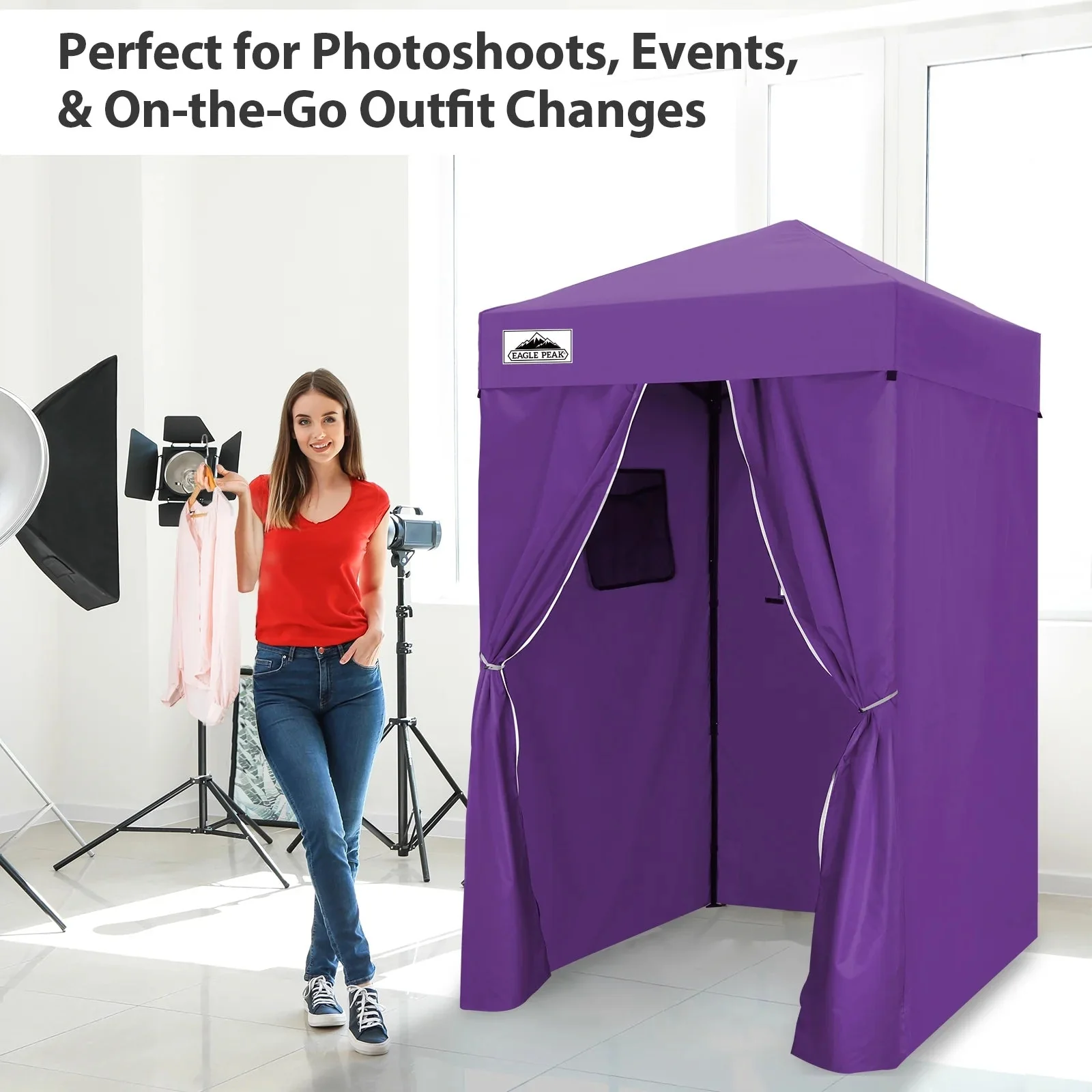 EAGLE PEAK Ultra Compact 4 ft x 4 ft Pop-Up Changing Room Canopy - Flex - Image 96 EAGLE PEAK Ultra Compact 4 ft x 4 ft Pop-Up Changing Room Canopy - Flex - Image 96