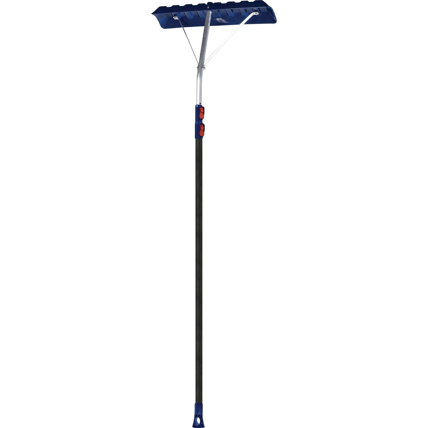 True Temper Snow Roof Rake Scraper With 17-ft Telescoping Handle, 22-in Blade - 193055510
