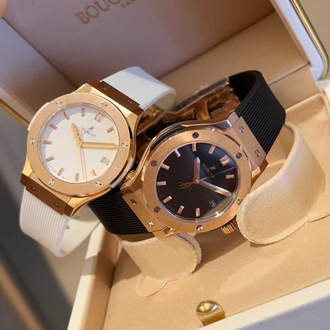 Hublot Classic 33mm High-End Women's Watch(1:1 replica) - Top club