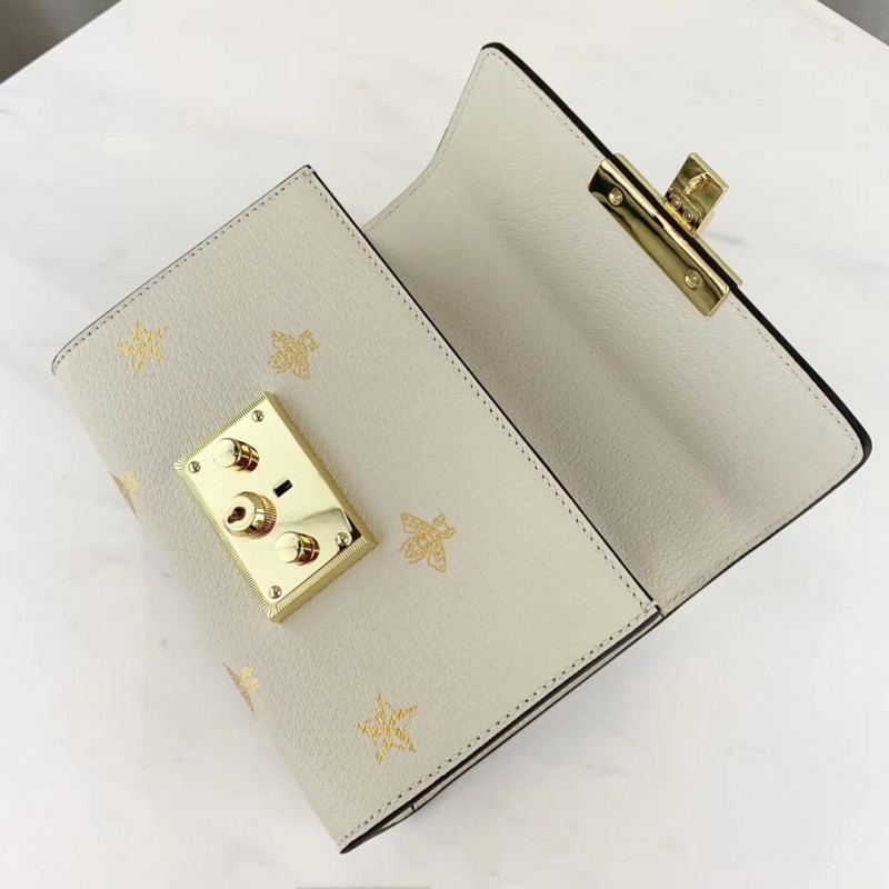 Replica Gucci Padlock Bee Star Small Shoulder Bag 4321821:1High-quality replica