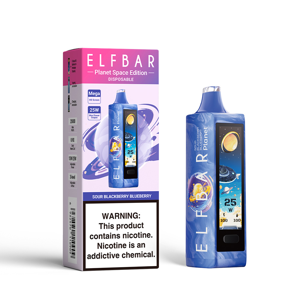 ELF BAR PLANET 25K vape usa e getta ricaricabile (tutti i gusti)