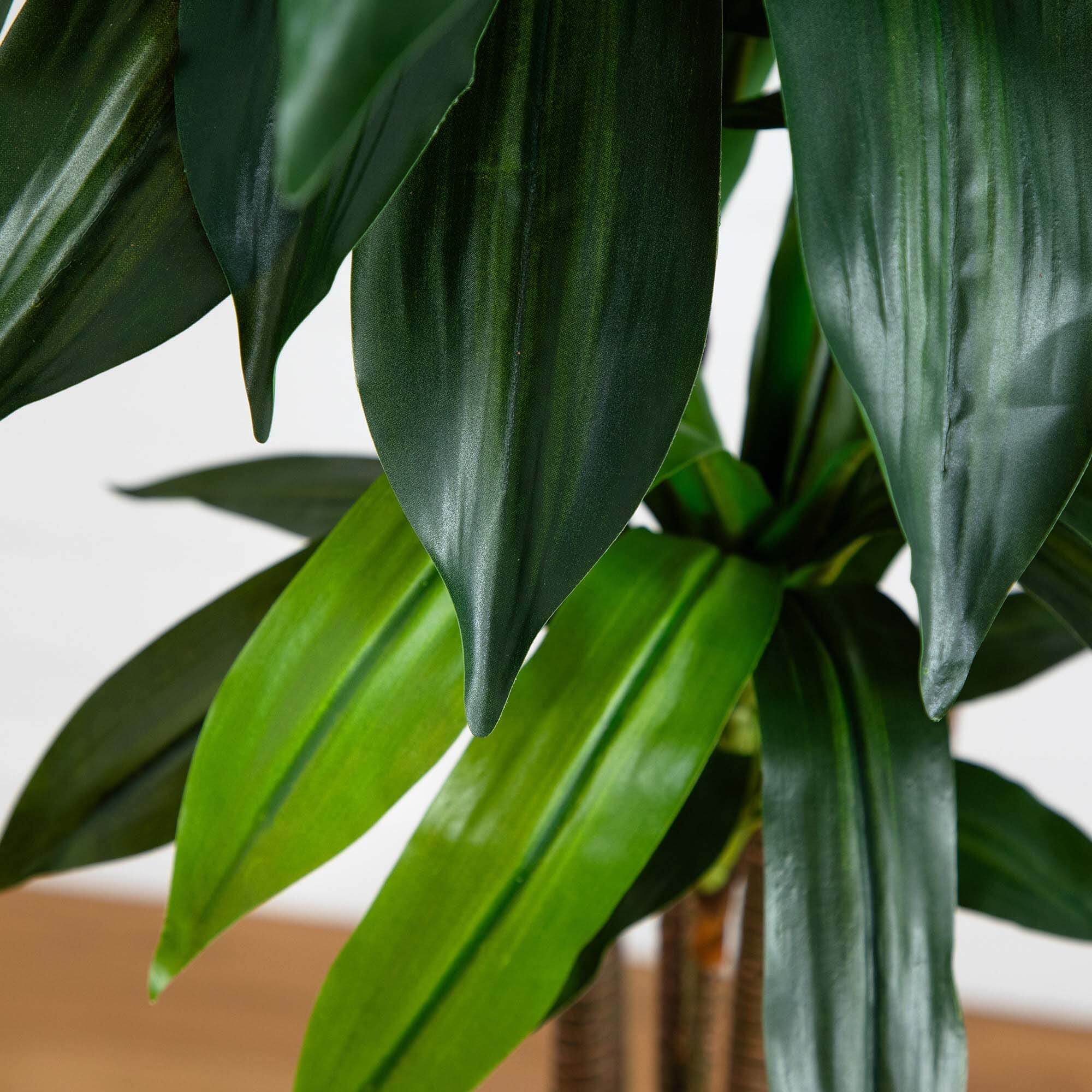 10' Artificial Dracaena Tree with Real Touch Leaves