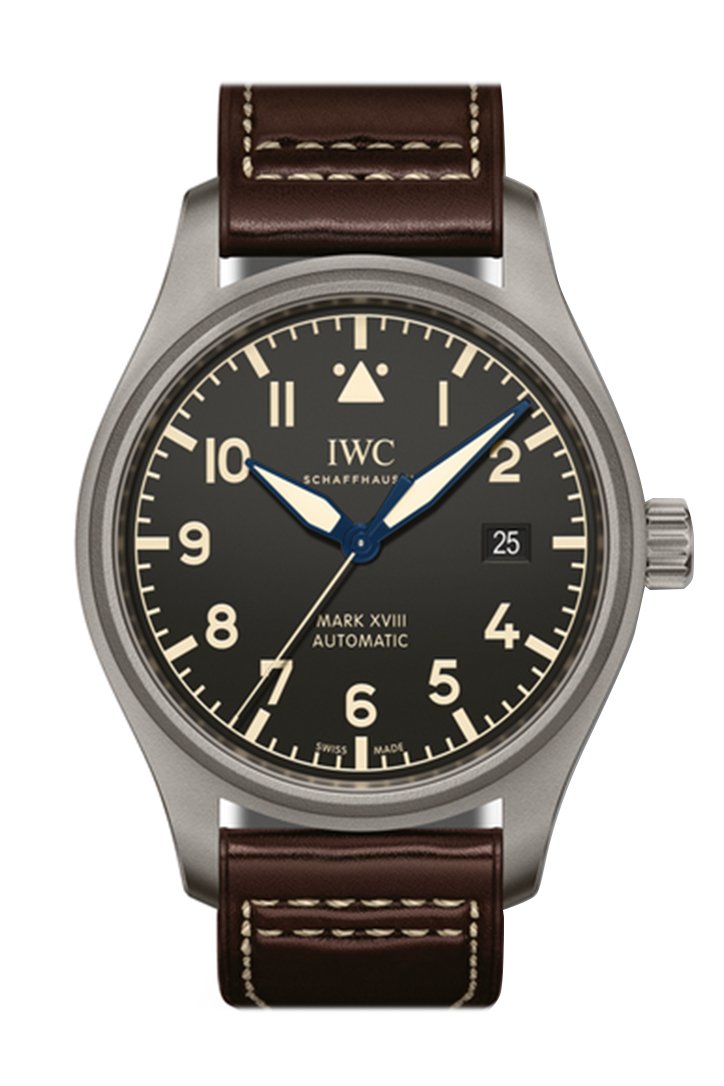 IWC Pilot Mark XVIII Heritage Titanium Automatic Men's Watch IW327006(1:1 replica) - Top club