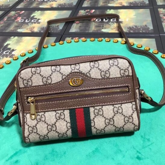 Replica Gucci Ophidia Mini Bag Beige1:1High-quality replica