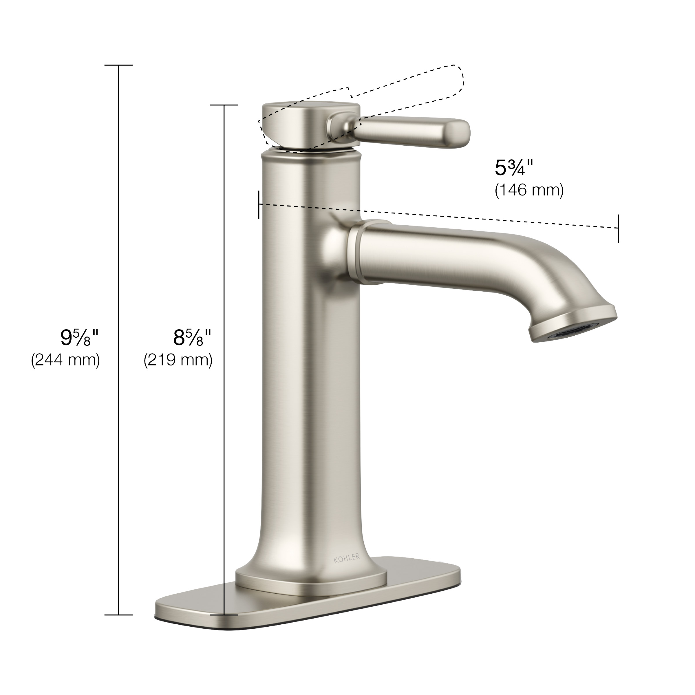 Kohler Terzet Single-handle Bathroom Faucet