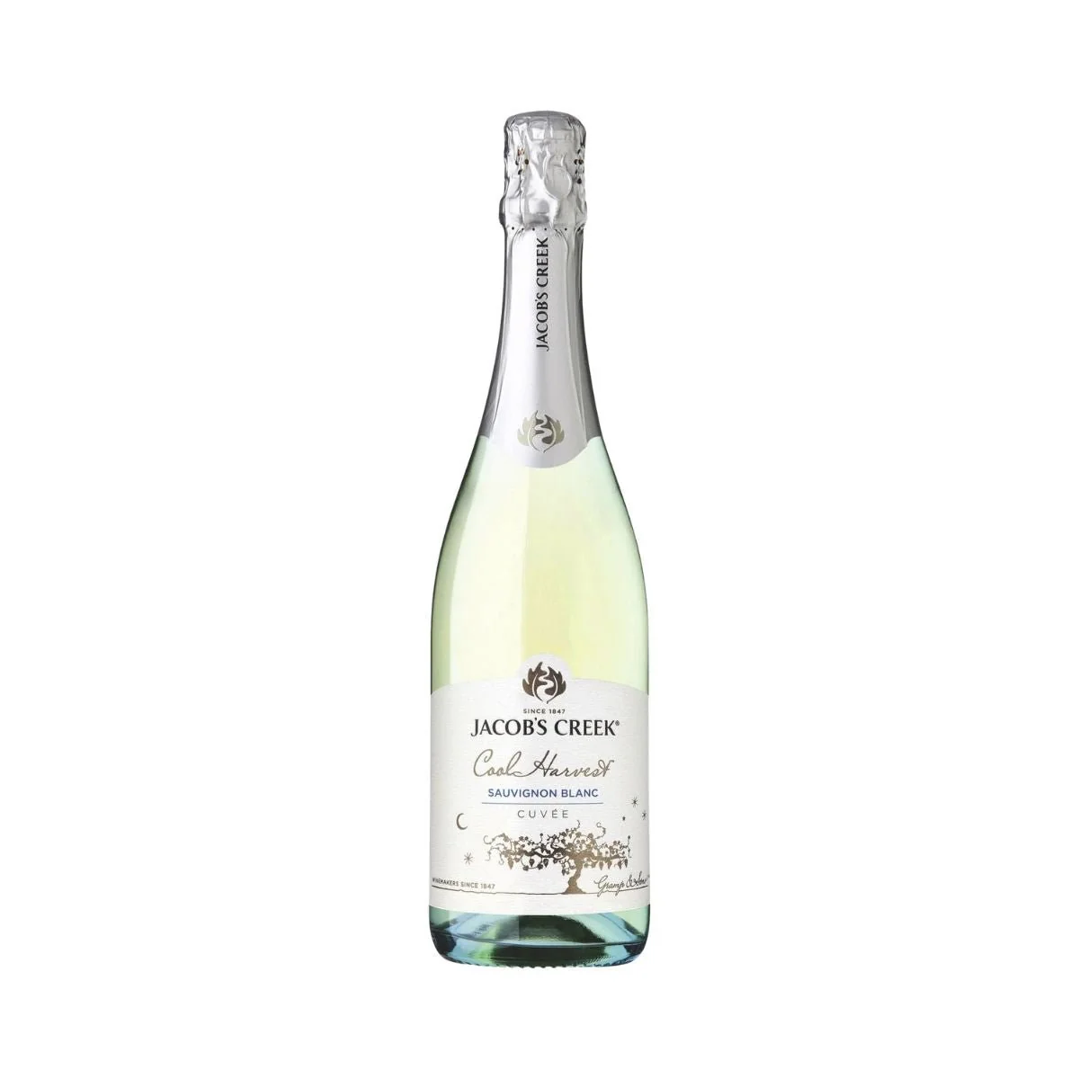Jacob's Creek Cool Harvest Sparkling Sauvignon Blanc (750ml) Case of 6