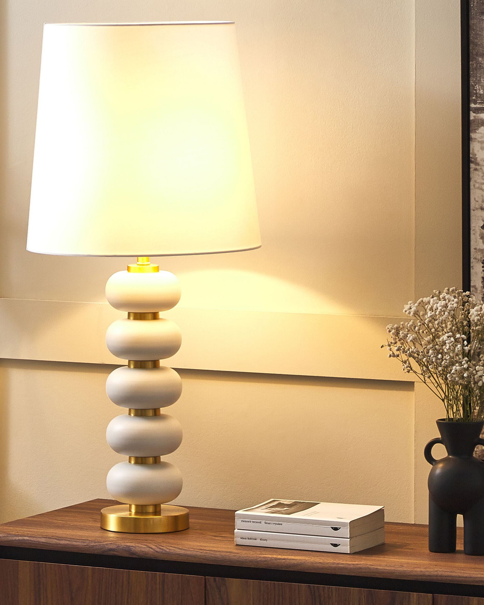 Table Lamp FRIO Metal White