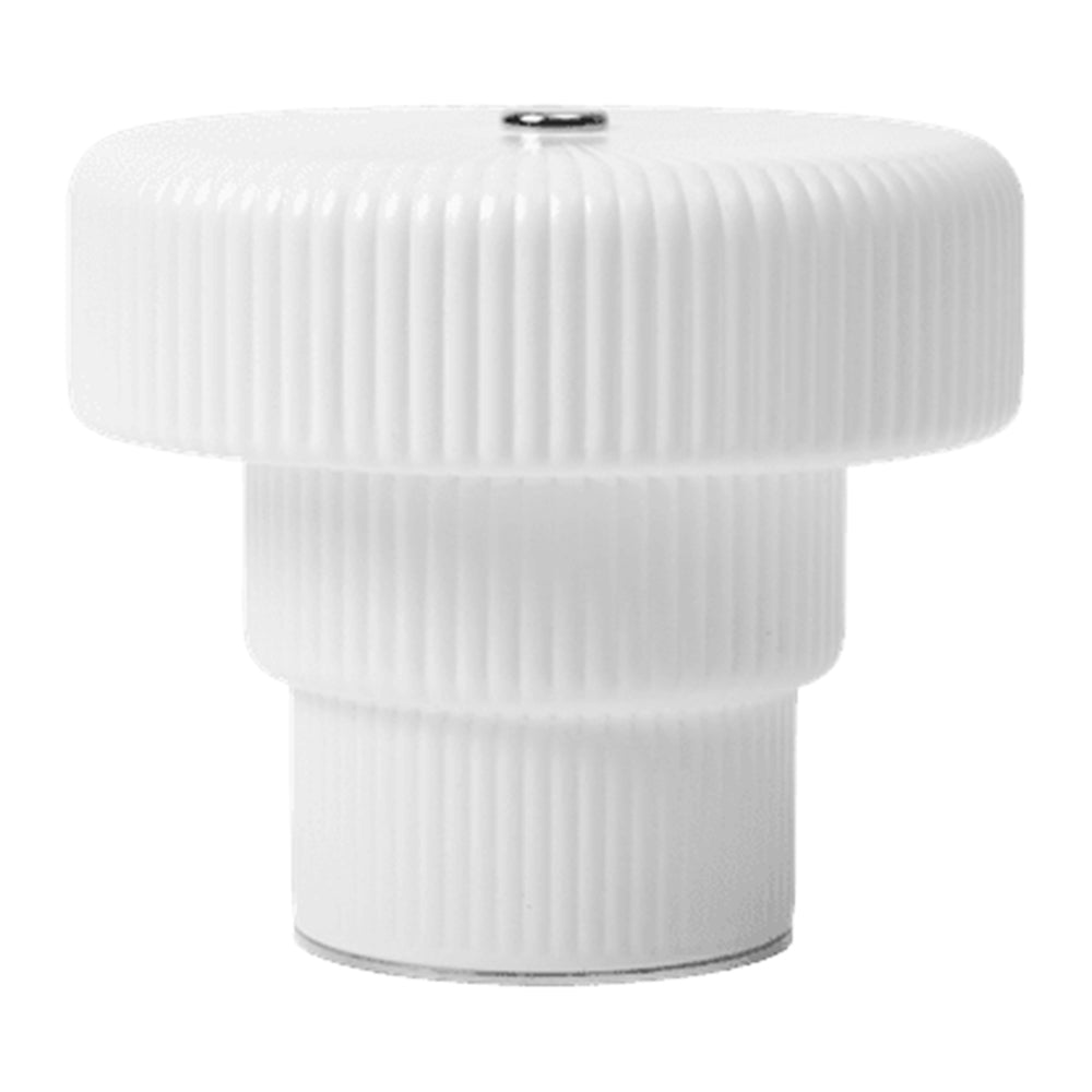 Ferm Living Ripple Draagbare Tafellamp - Wit