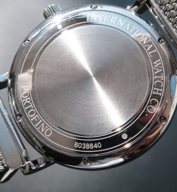 Replica IWC MK Portofino IW356506 Automatic Black Dial SS Mesh Bracelet - Top club