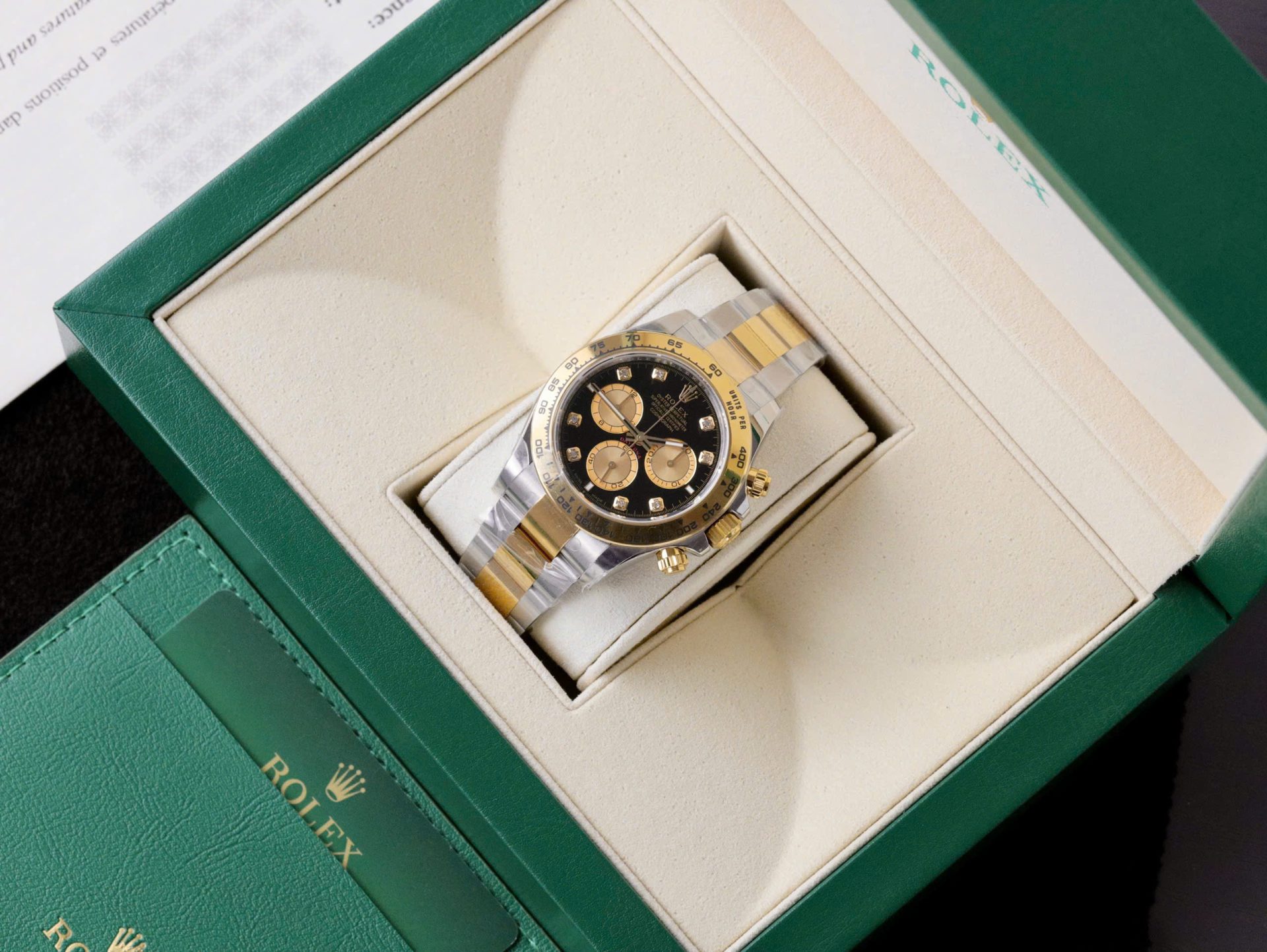 Rolex Cosmograph Daytona 126503 Best Replica Watch Black Dial Oyster Strap 40mm - Elite Watch Atelier