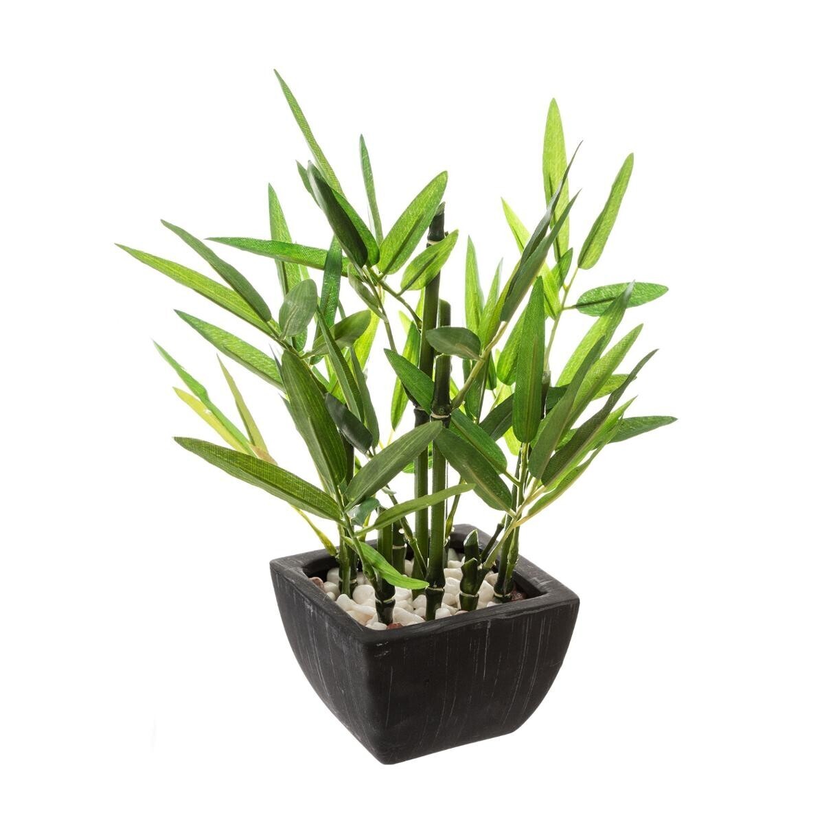 Artificial bamboo Ceramic pot, H.26 cm
