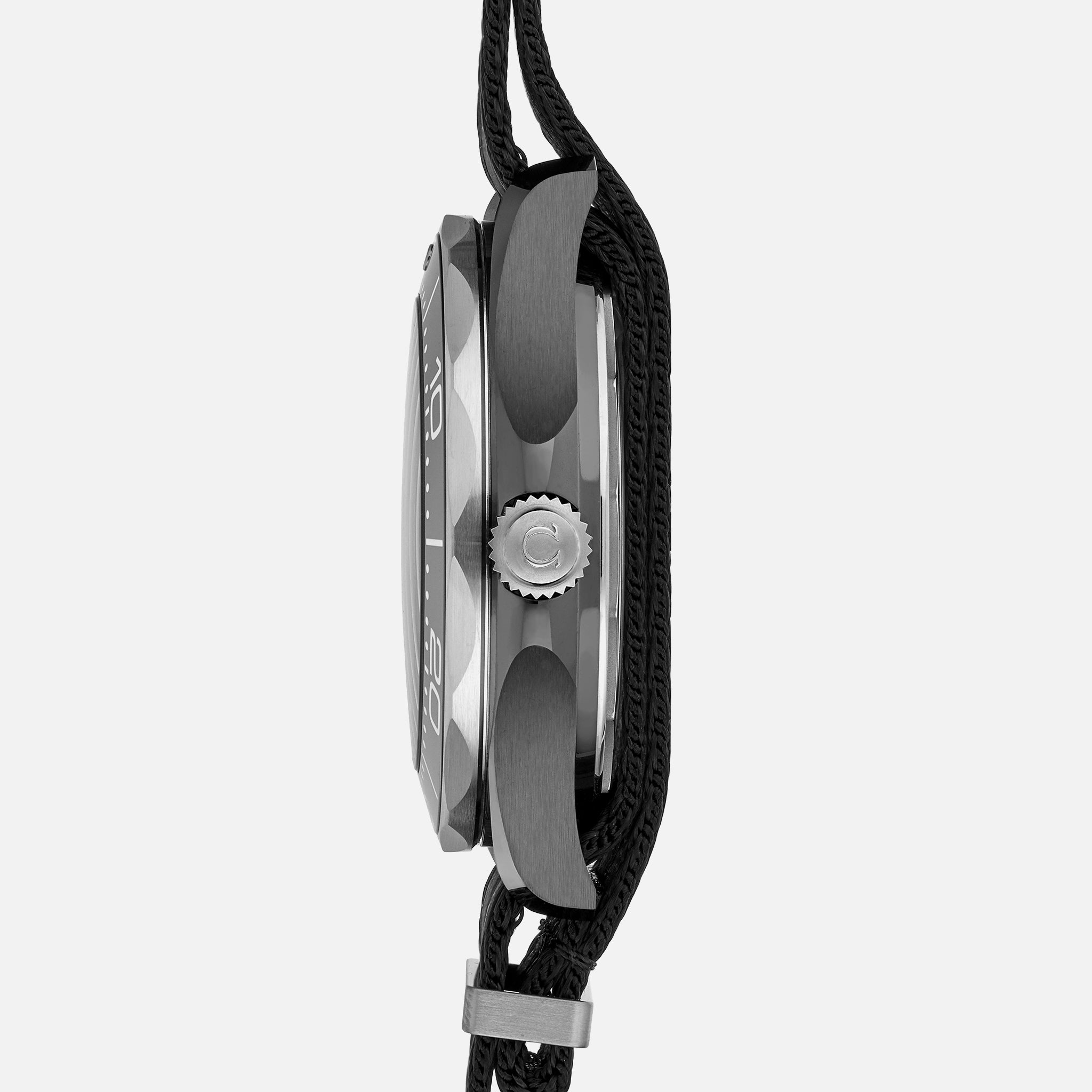 Seamaster Diver 300M Co-Axial Master Chronometer 43.5mm Black Ceramic On NATO Strap(1:1 replica) - Top club