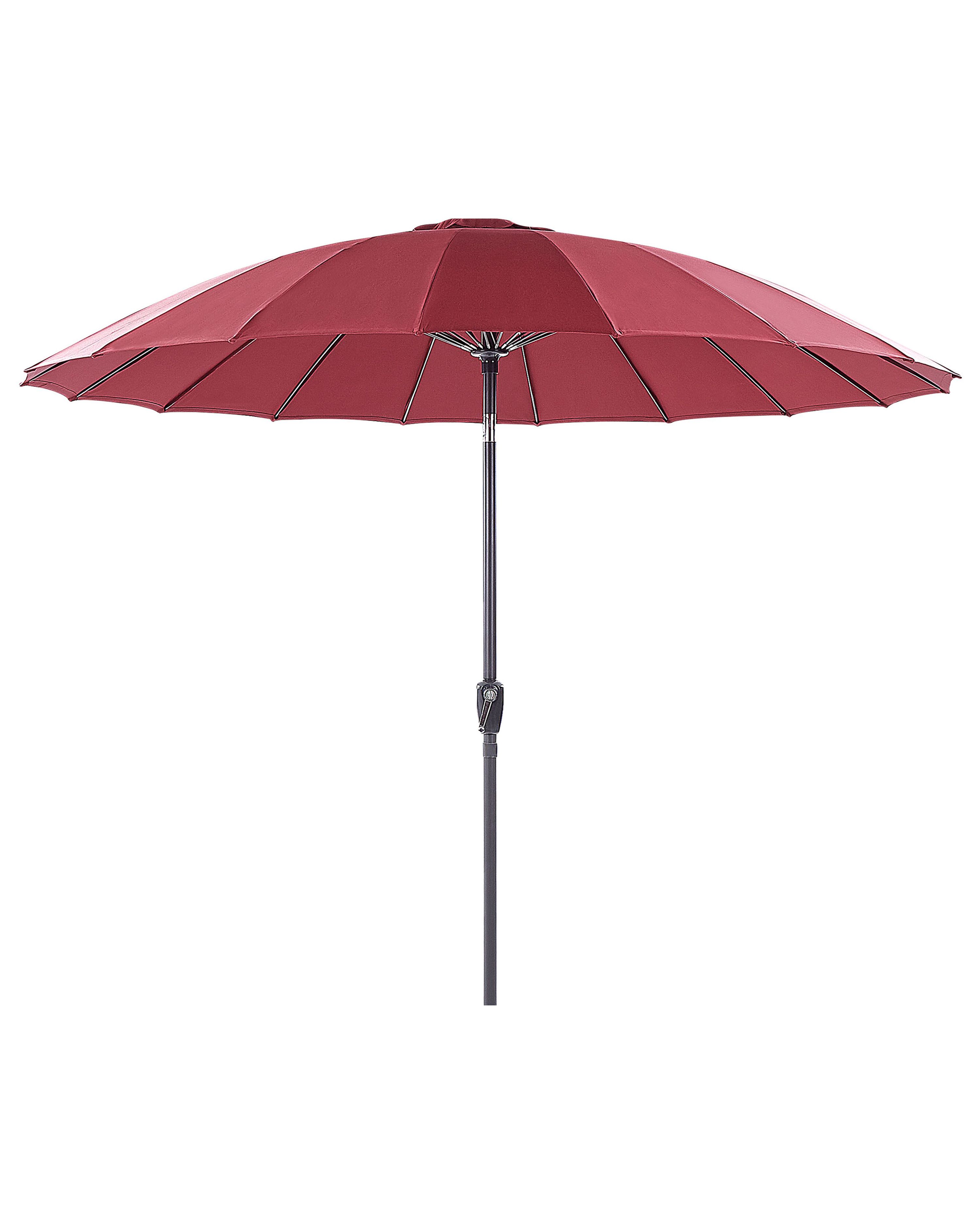 Market Parasol 255 cm BAIA Dark Red