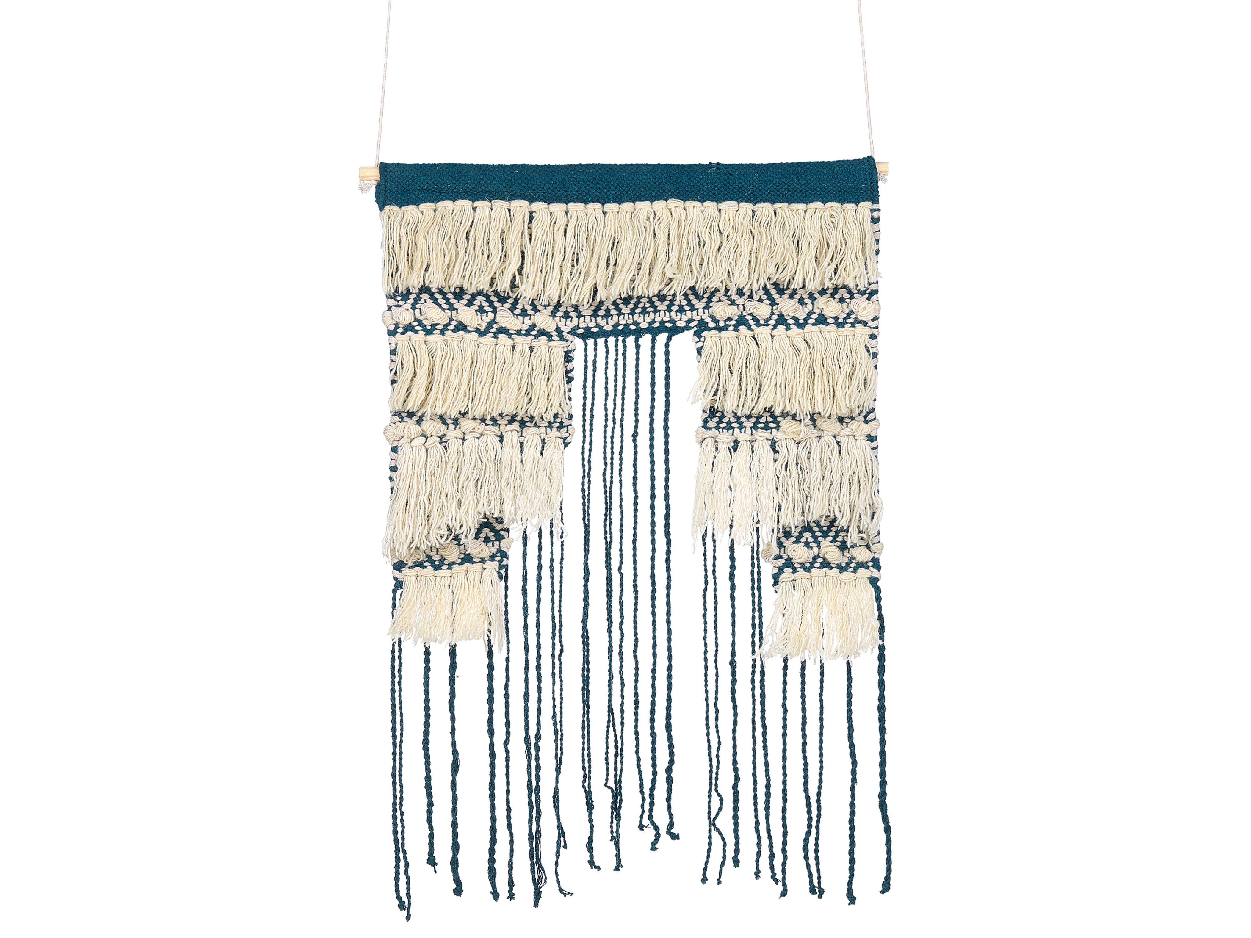 Fabric Wall Hanging NADRA Cotton 77 cm Light Beige