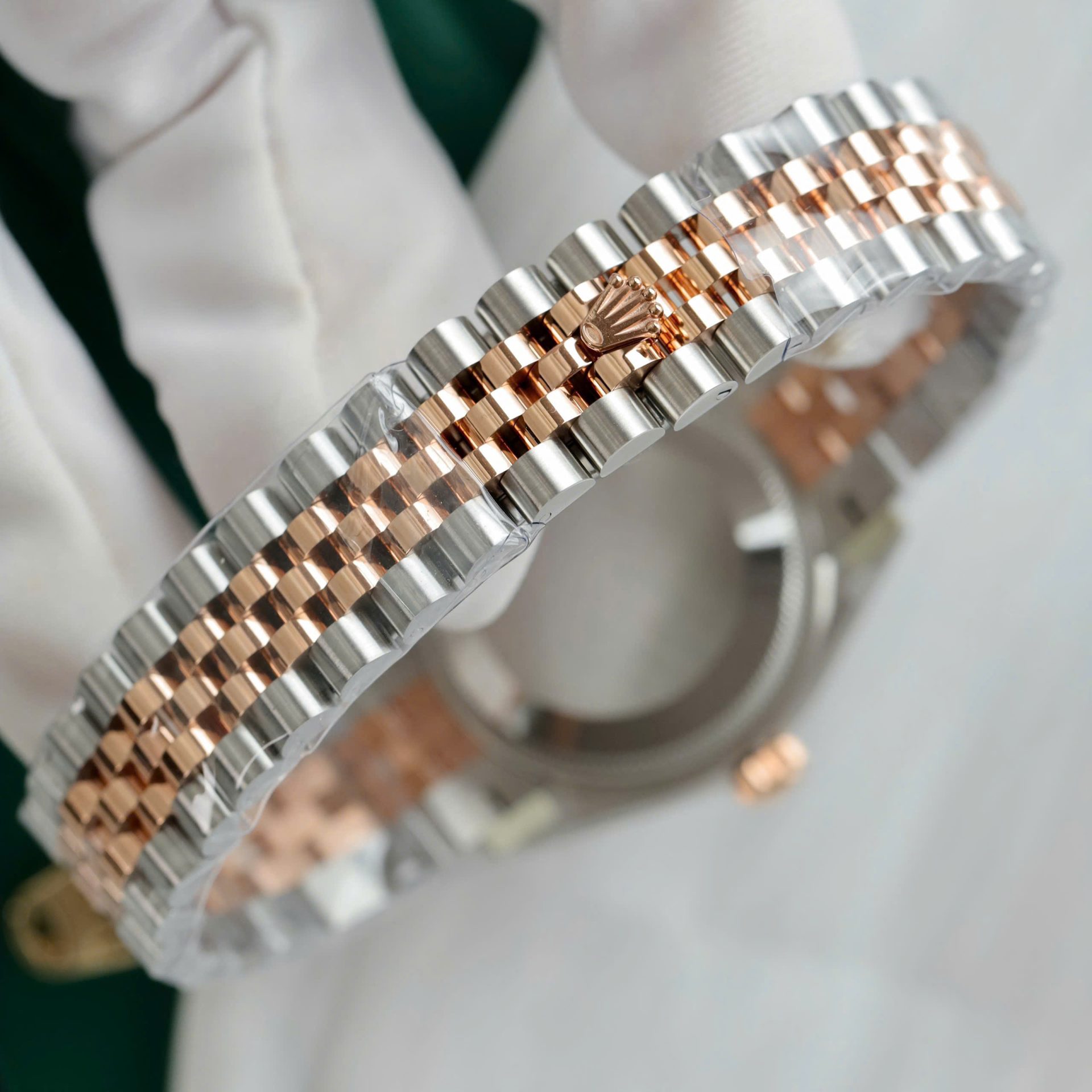 Rolex DateJust High End Watch Replicas Chocolate Dial Bezel Diamonds CZ THB Factory 31mm - Top club
