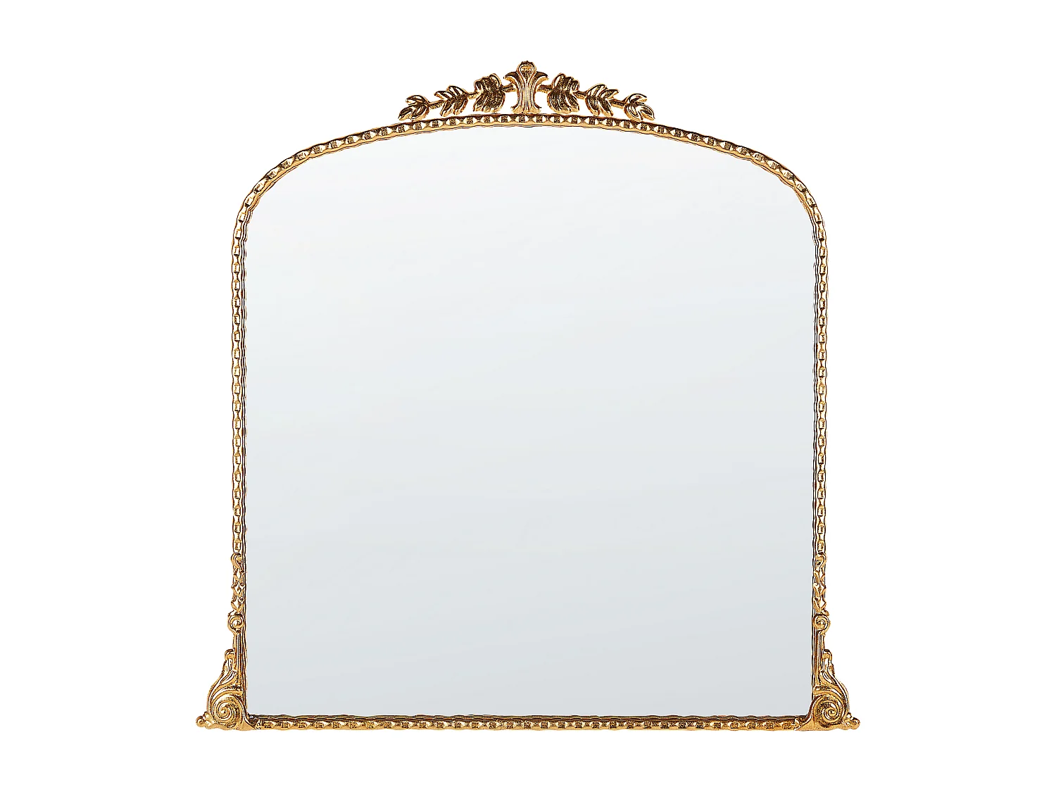 Miroir LIVRY 71 cm 71 cm Métal Doré