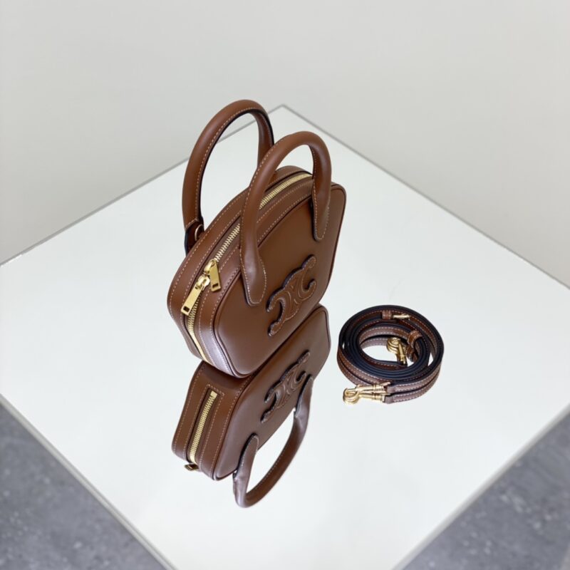 Replica Celine Bowling Bag Brown1:1High-quality replica