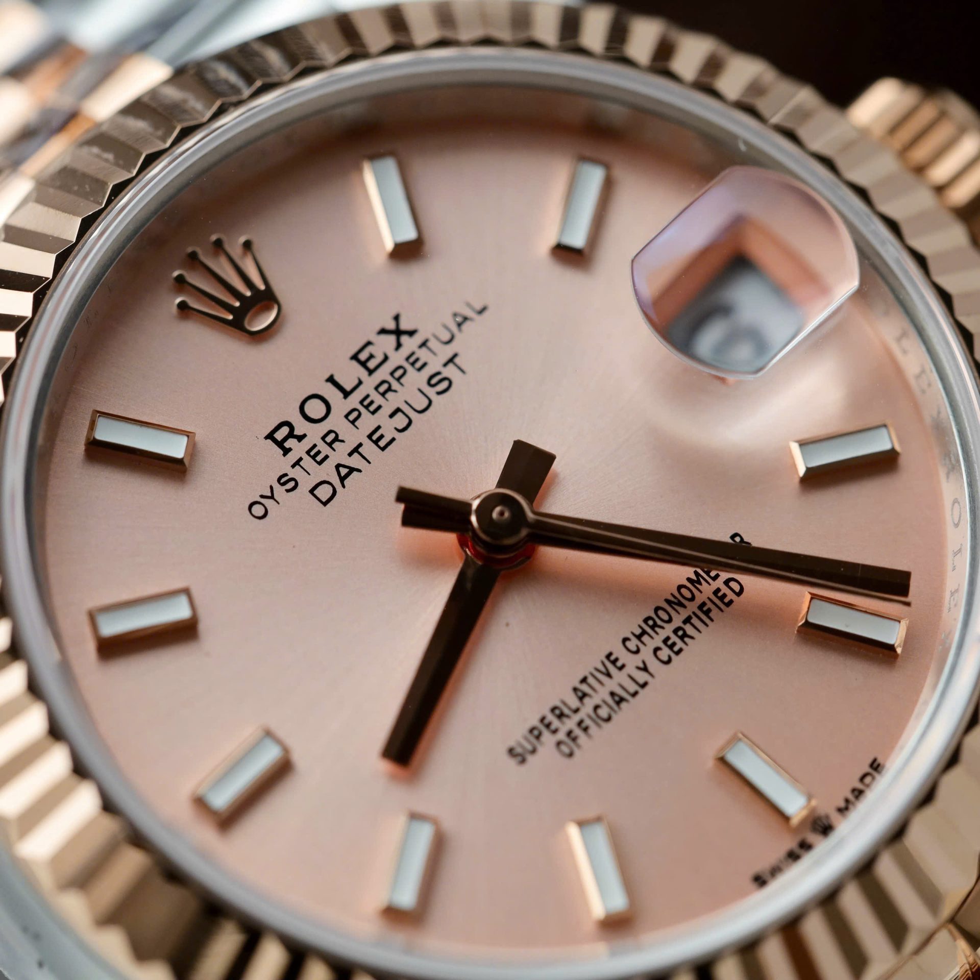 Rolex DateJust Imitation Luxury Watches Pink Dial Jubilee Strap THB Factory 31mm - Top club