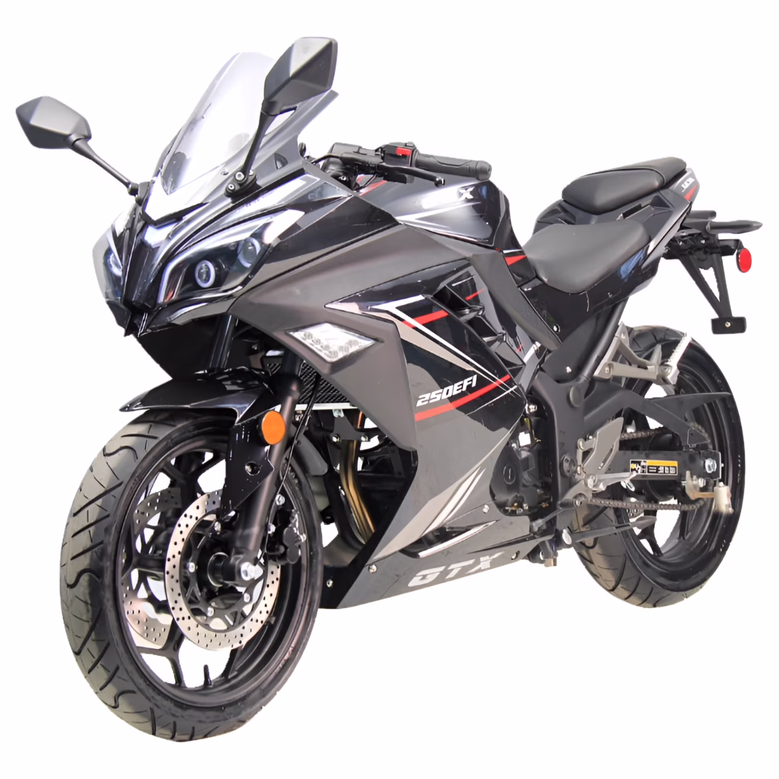 Vitacci GTX-250 Motorcycle Manual 5 Speed(Red) - Image 3