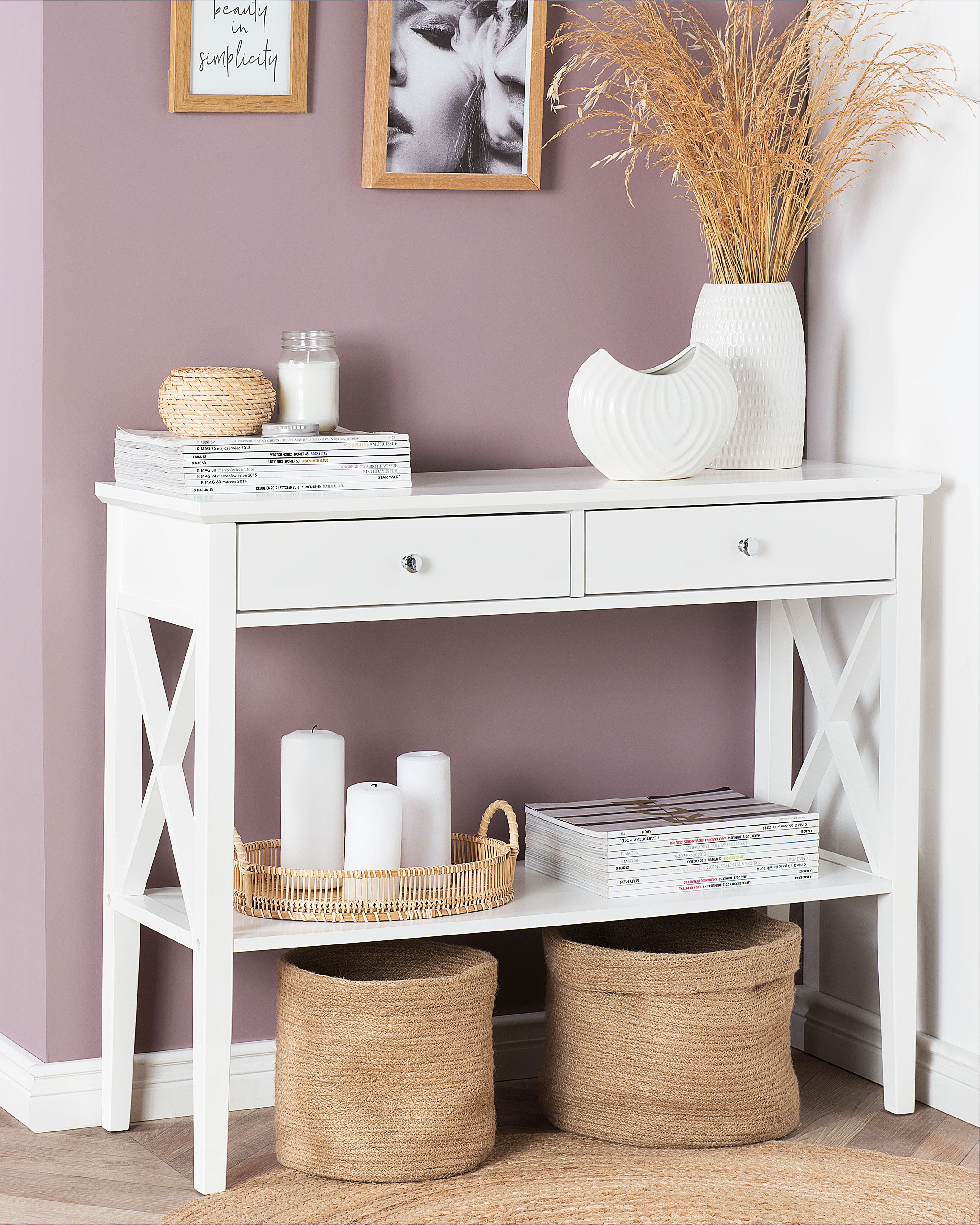 Console Table AVENUE White