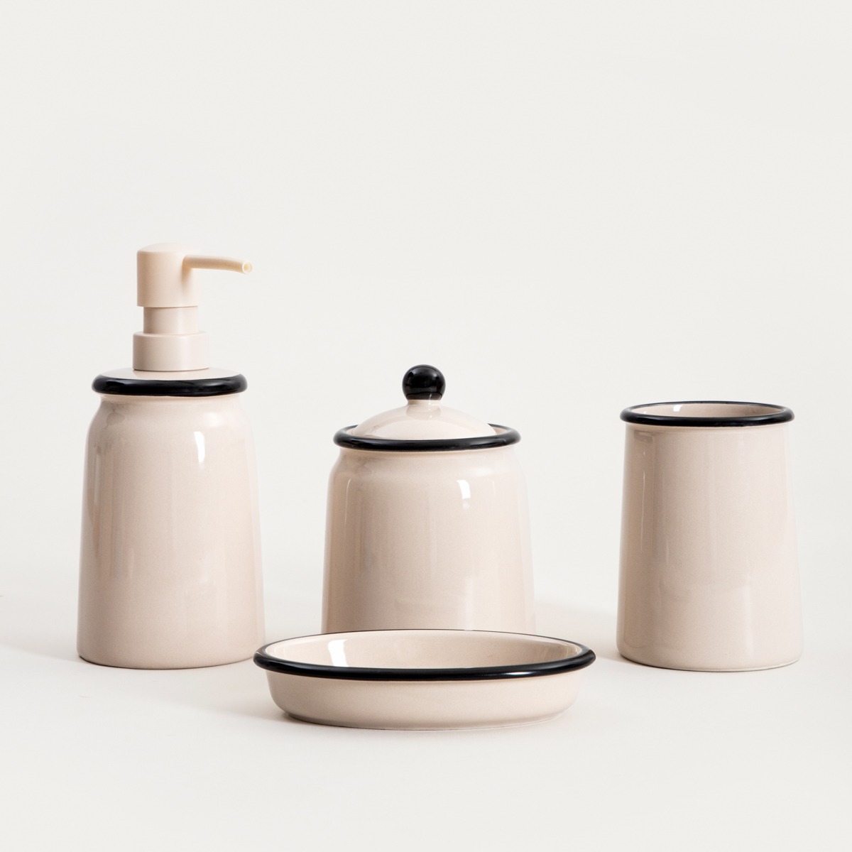 Dozownik CHLOE ceramiczny 8,4x19 cm