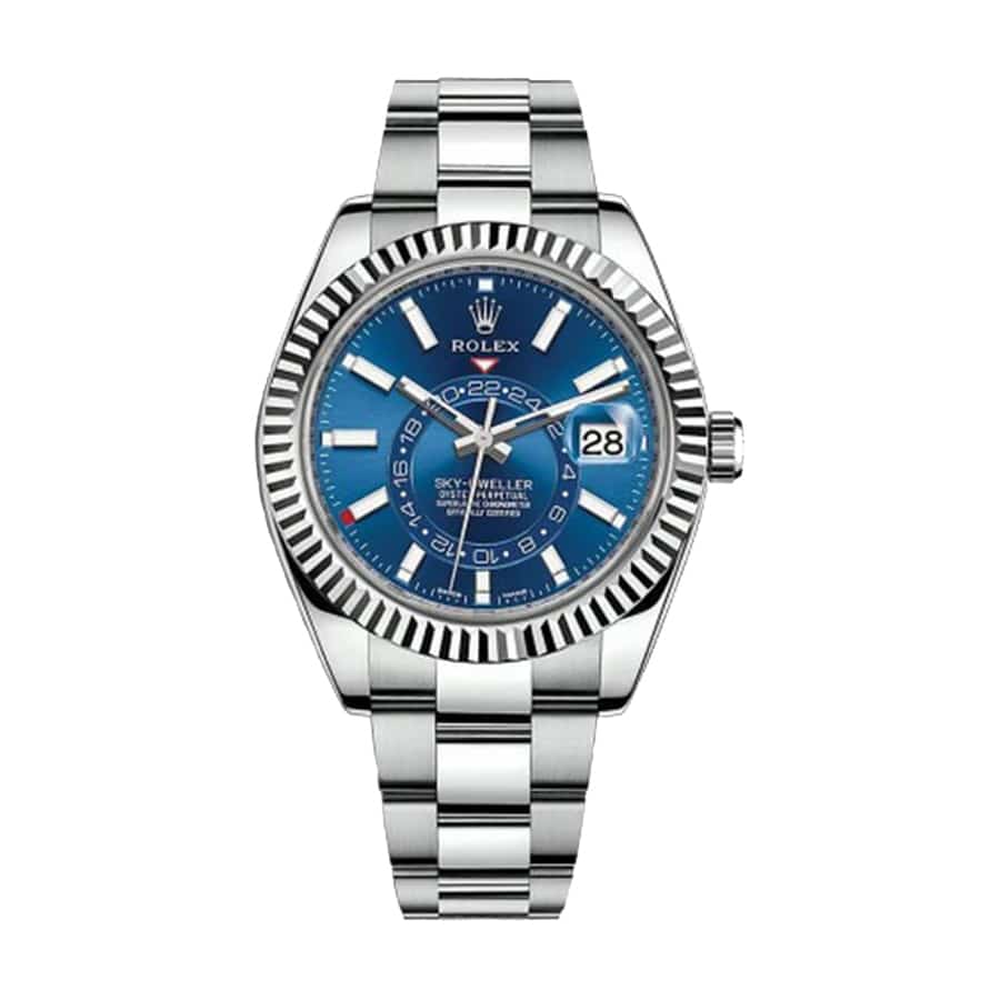 Rolex Sky-Dweller Blue Dial Stainless Steel 326934-0003 Oyster Replica - Top club