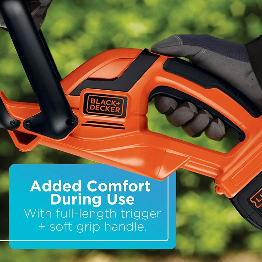 BLACK+DECKER 40V MAX* Cordless Hedge Trimmer, 24-Inch, (LHT2436) - Image 7