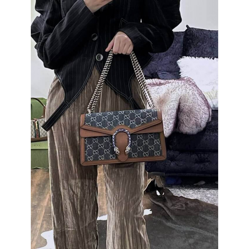 Replica Gucci Denim Small Dionysus Shoulder Bag 4002491:1High-quality replica