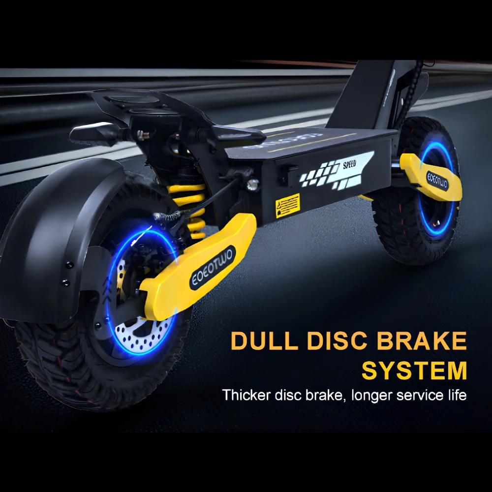 Off Road Electric Scooter for Adults, 1200W Motor Fast E Scooter, Up to 28MPH Top Speed & 20Miles Long Range, 11" Off-Road Tires, 330lbs MAX Load, Foldable - Image 16