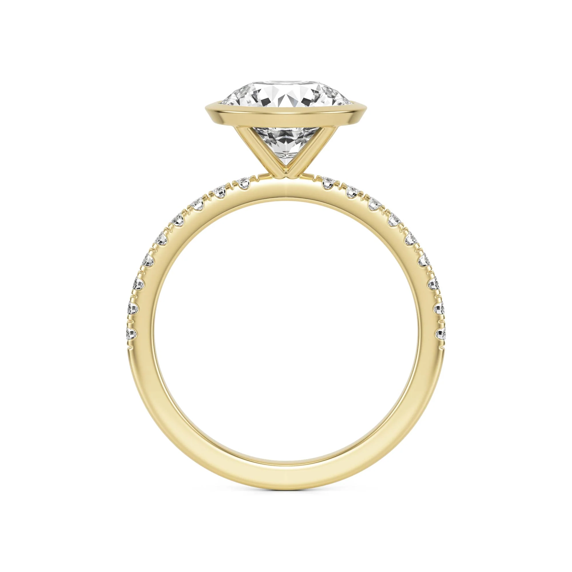 The Round Bezel Pavé