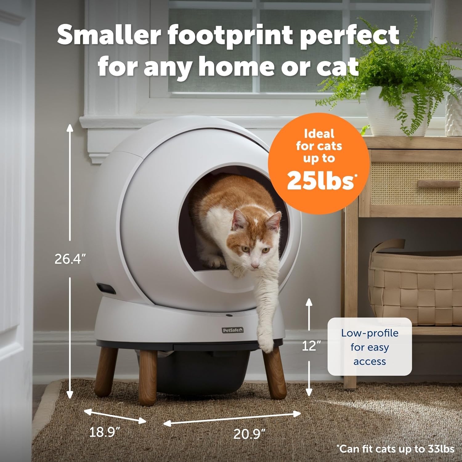PetSafe Automatic Cat Litter Box Self Cleaning, App Controlled Self Cleaning with Health Monitoring - Image 6