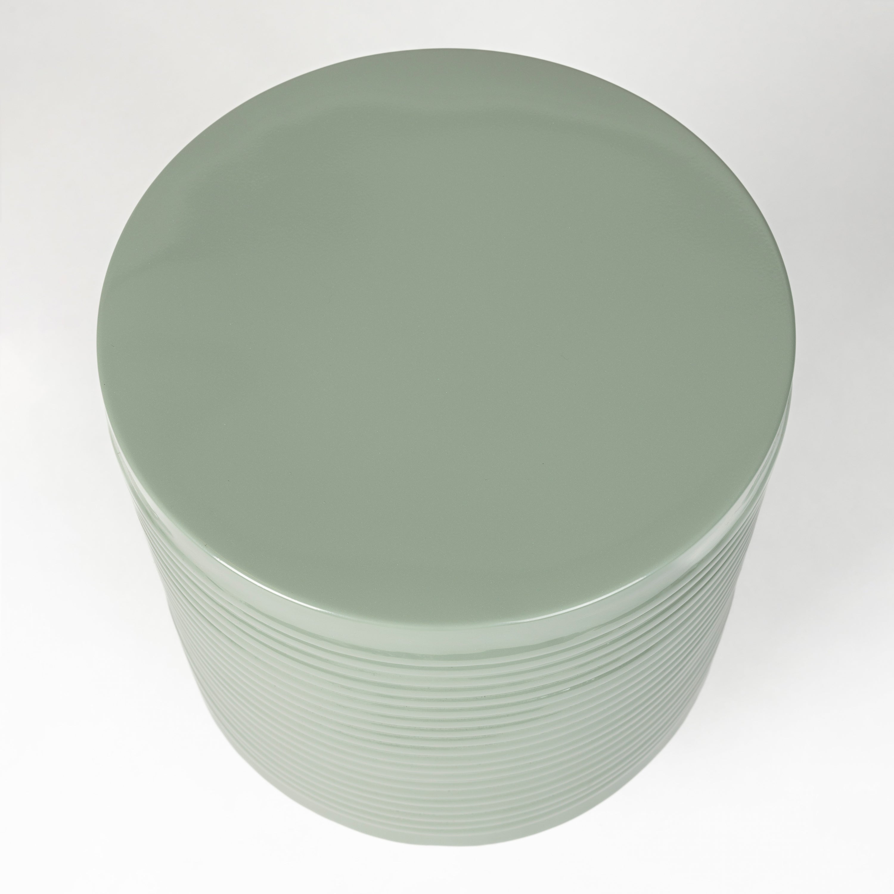 Blokker Spool Bijzettafel H 46 x Ø 35 cm - Sage