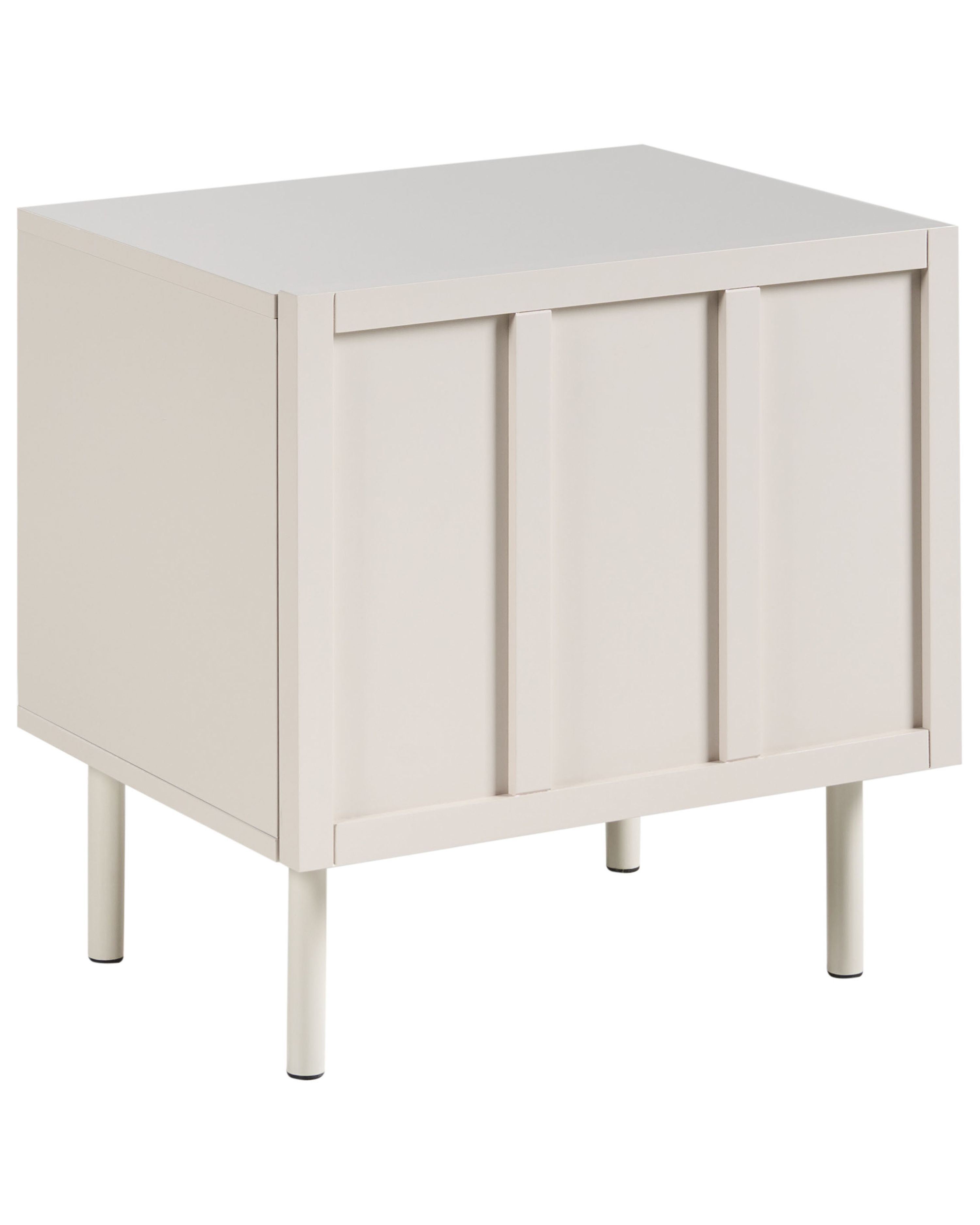Bedside Table CLUNES Light Beige