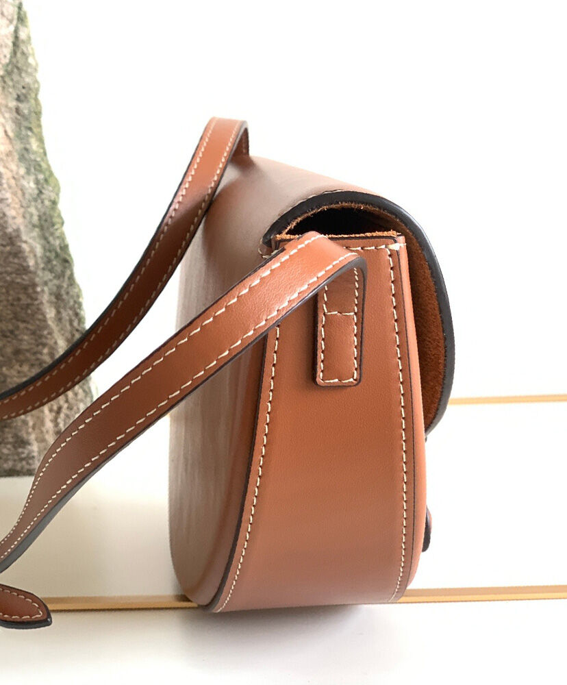 Celine Besace Cuir Triomphe In Smooth Calfskin Coffee1:1High-quality replica