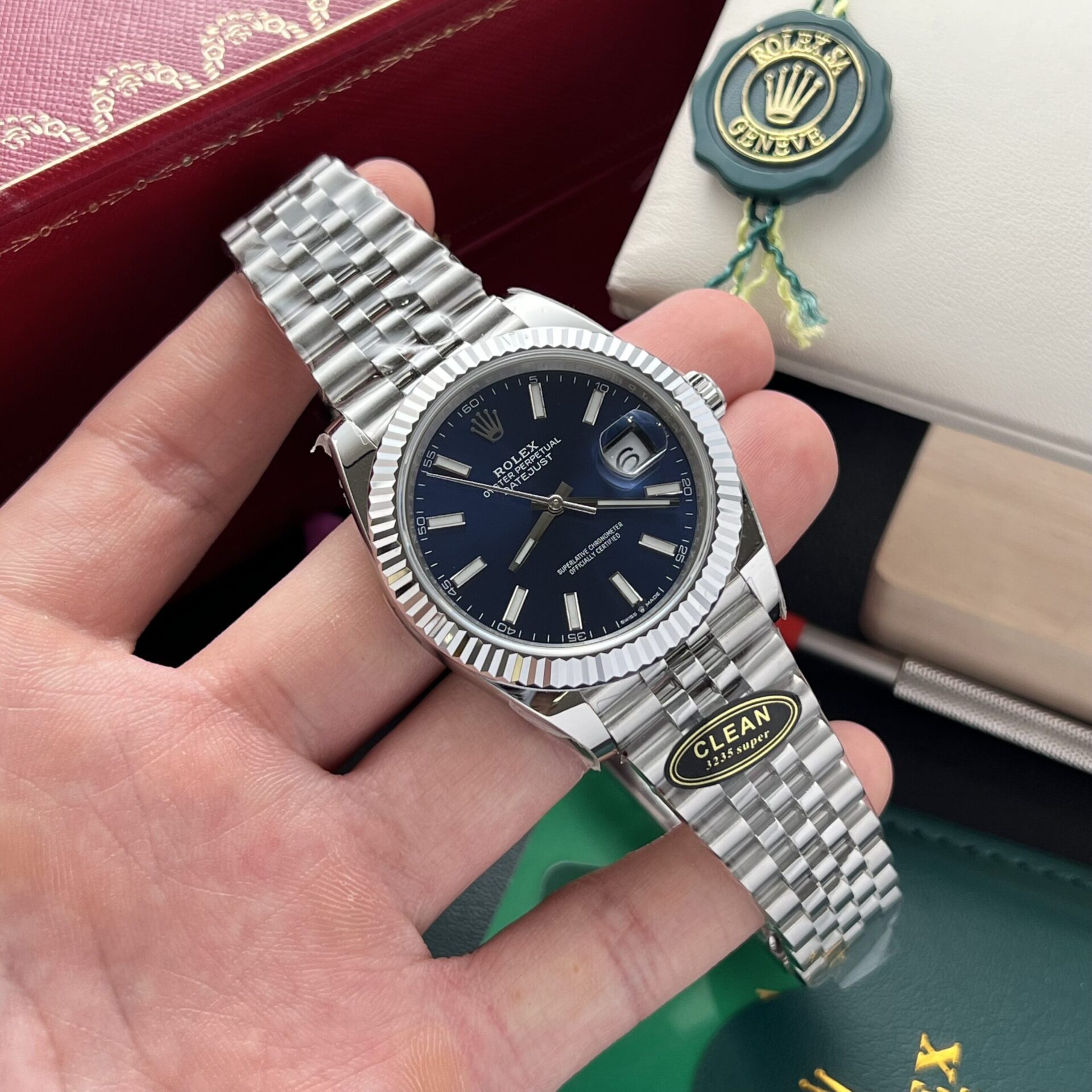 Rolex Replica Watch Datejust 126334 Blue Dial Clean Factory 41mm - Top club