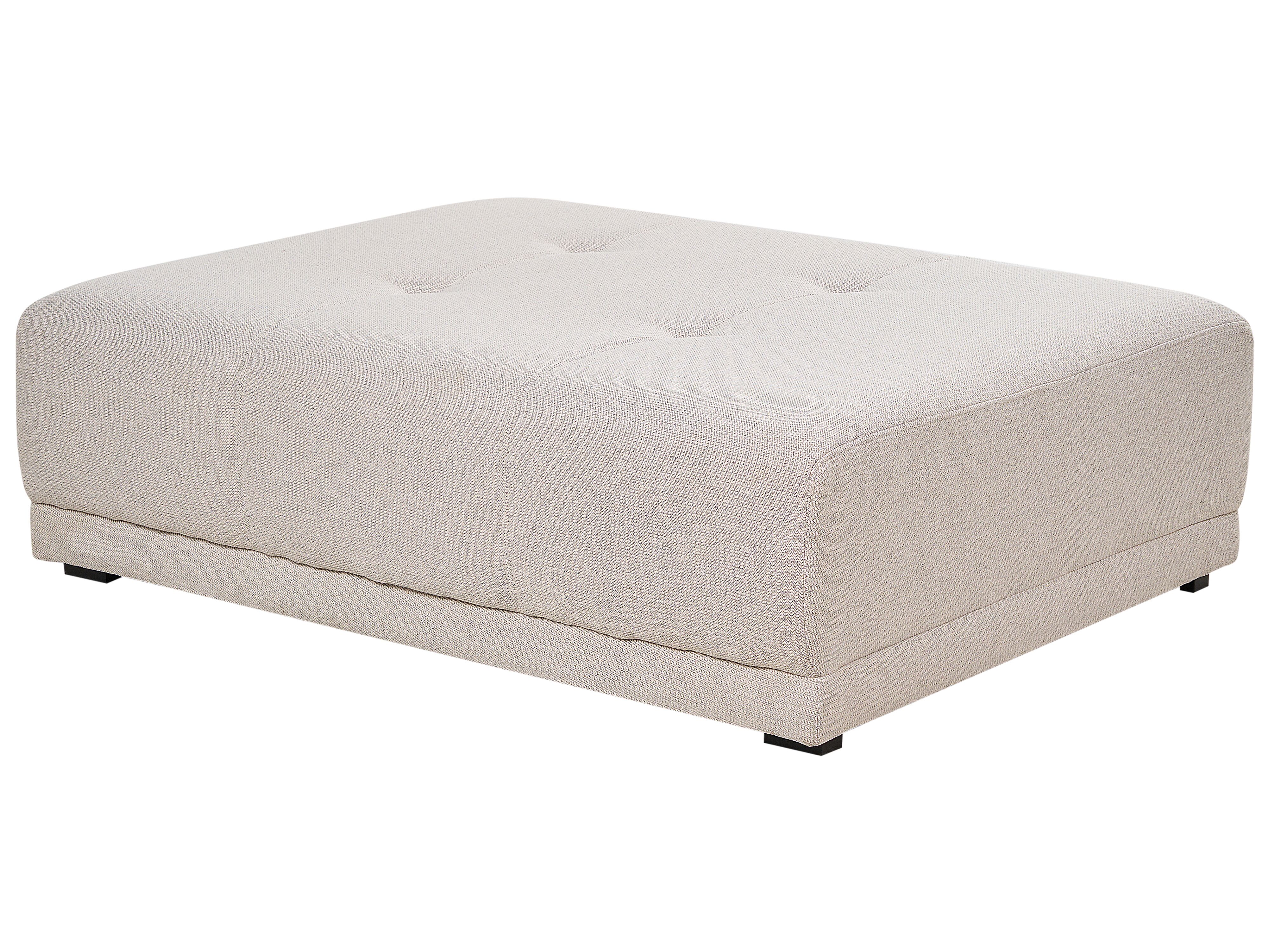 Ottoman TORPO Fabric Beige