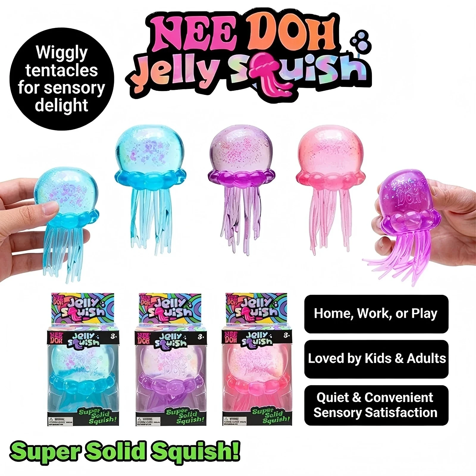 Jellyfish Jelly Squish NeeDoh®
