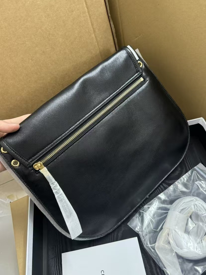 CELINE SOFT TRIOMPHE BESACE Lambskin Leather Hand Bag1:1High-quality replica