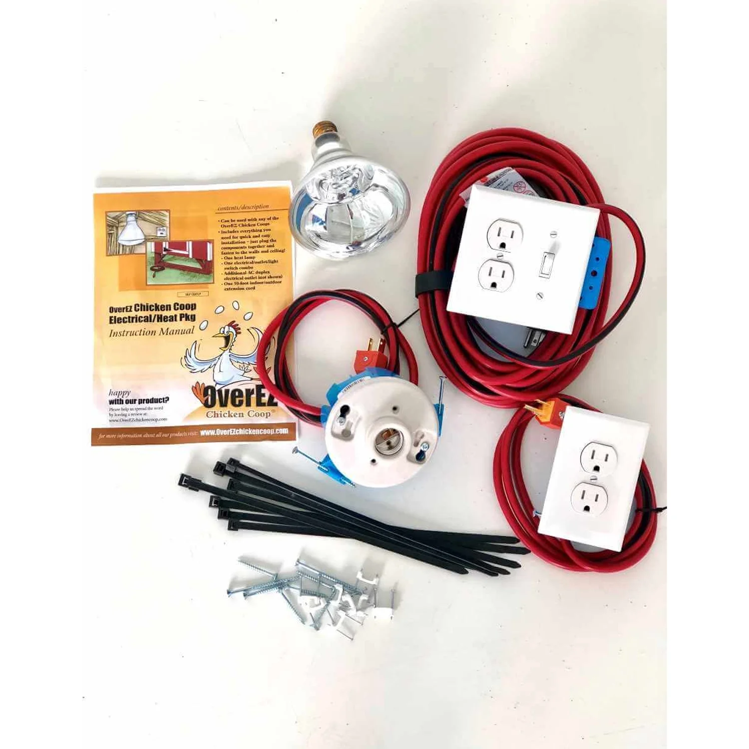 OverEZ Electrical Heat Package, Winterize Chicken Coop | Hatching Time