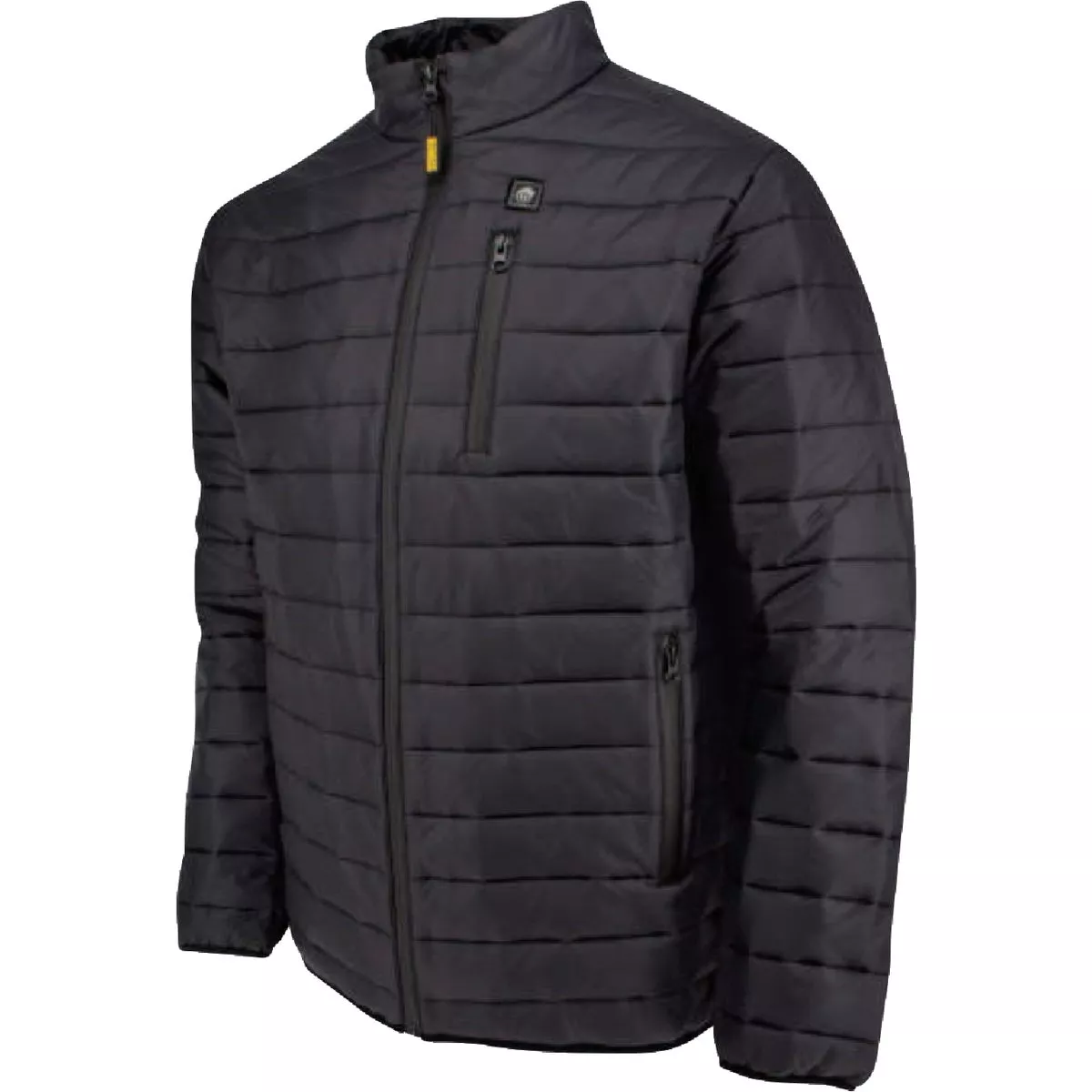 DEWALT Men's Black Puffer Heated Jacket Kit, 2XL