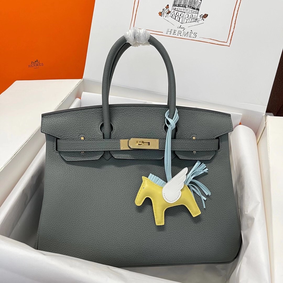 Hermes Birkin 30cm Togo Leather Gold Hardware