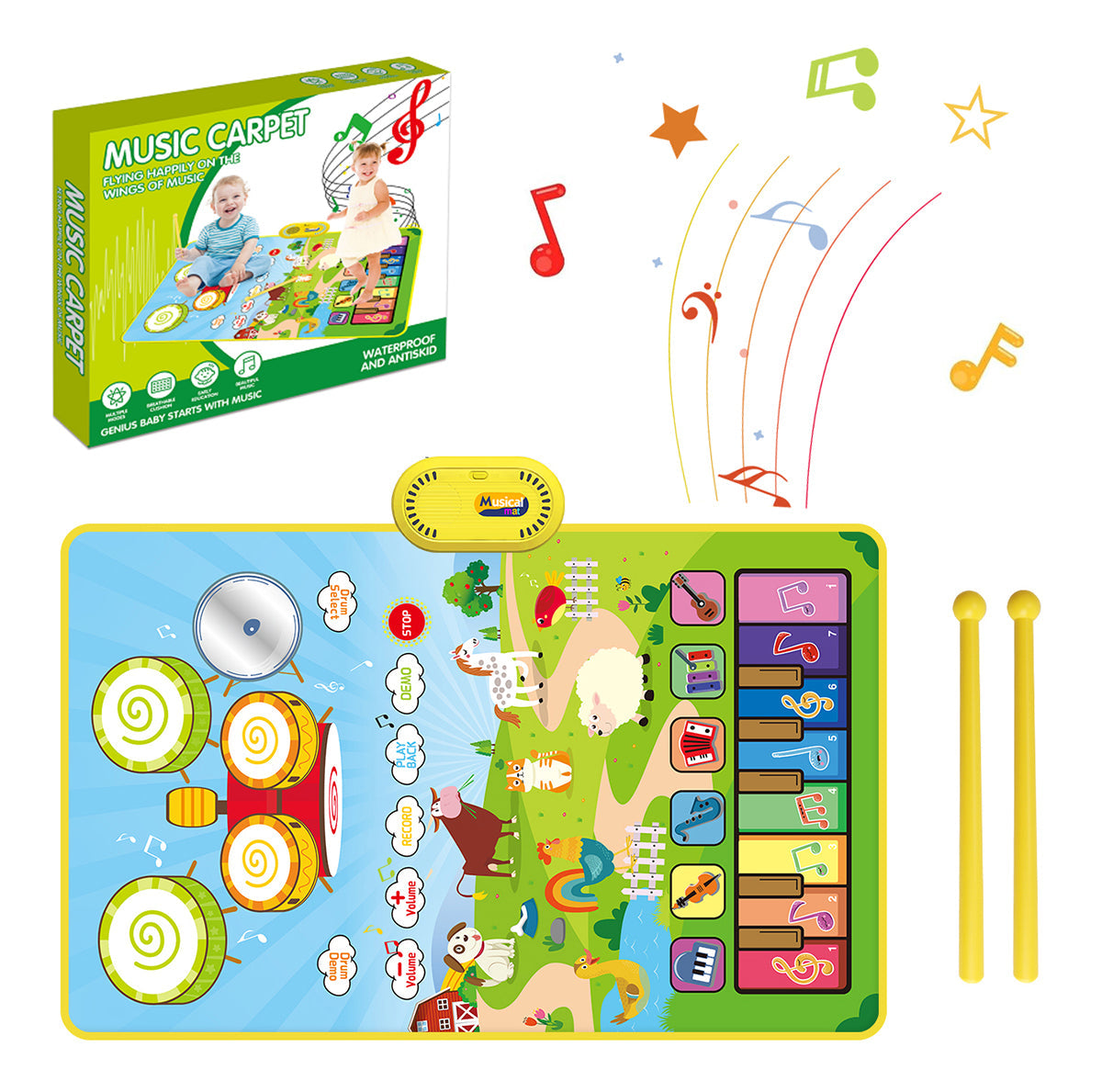 MuziekMat | Interactieve Piano Speelmat