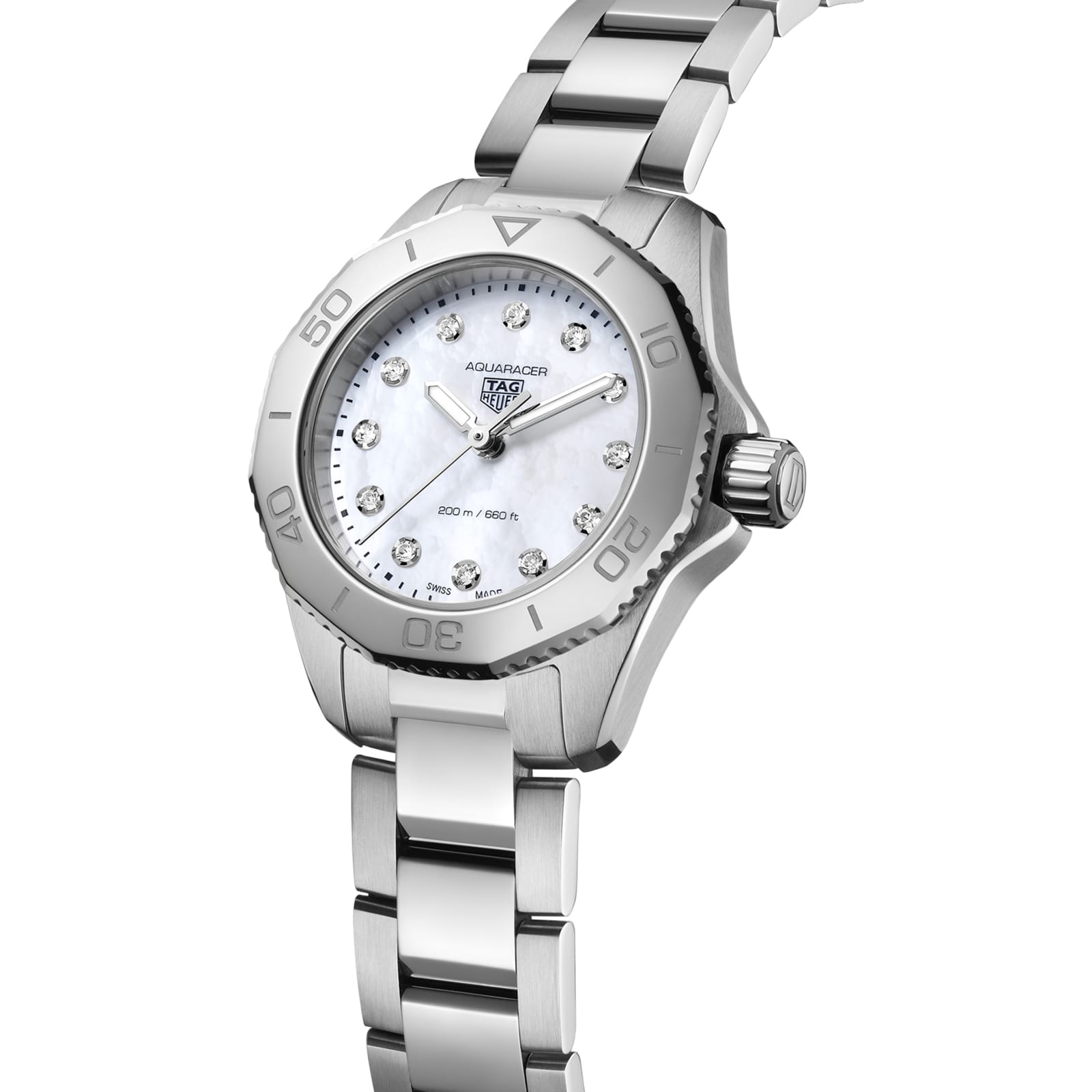 TAG Heuer Replica Watch Aquaracer Professional 200 Quartz 30 mm Steel(1:1 replica) - Top club
