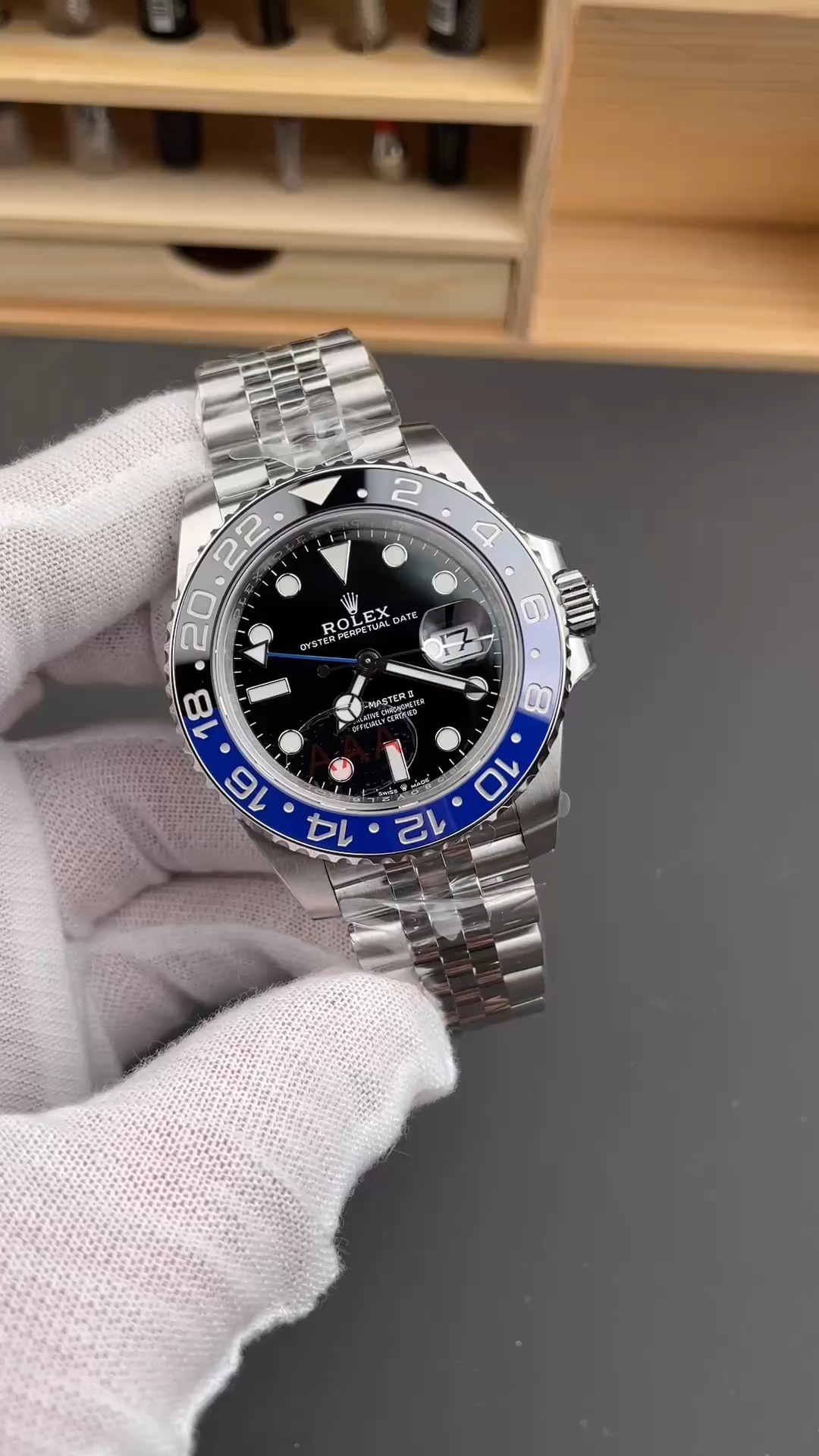 Rolex GMT-Master II 126710BLNR Black Dial Batman Bezel 40MM Mens Replica Watch - House of Replica