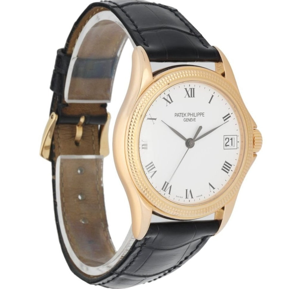 Patek Philippe Calatrava 5117R 18K Rose Gold Men's Watch Box & Papers(1:1 replica) - Top club