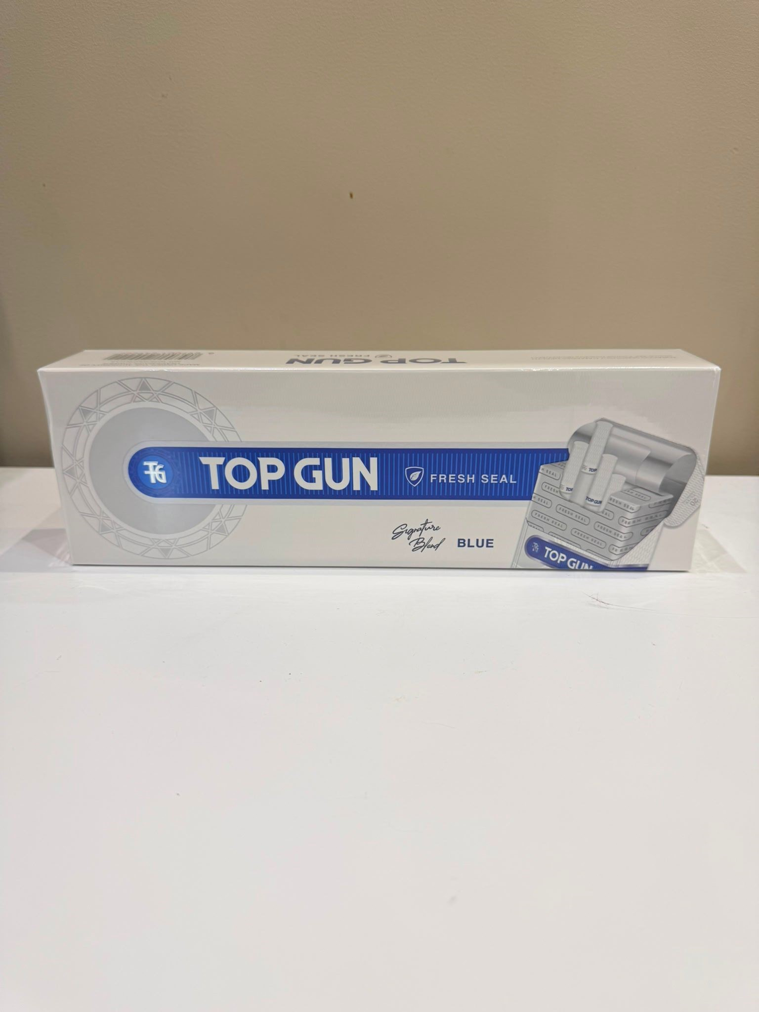 Top Gun Fresh Seal Blue Cigarettes（10-Pack Carton）